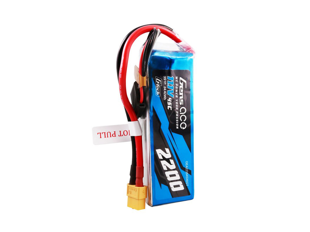 Li-Po G-Tech 3S 11.1V 2200mAh 45C with XT60-4