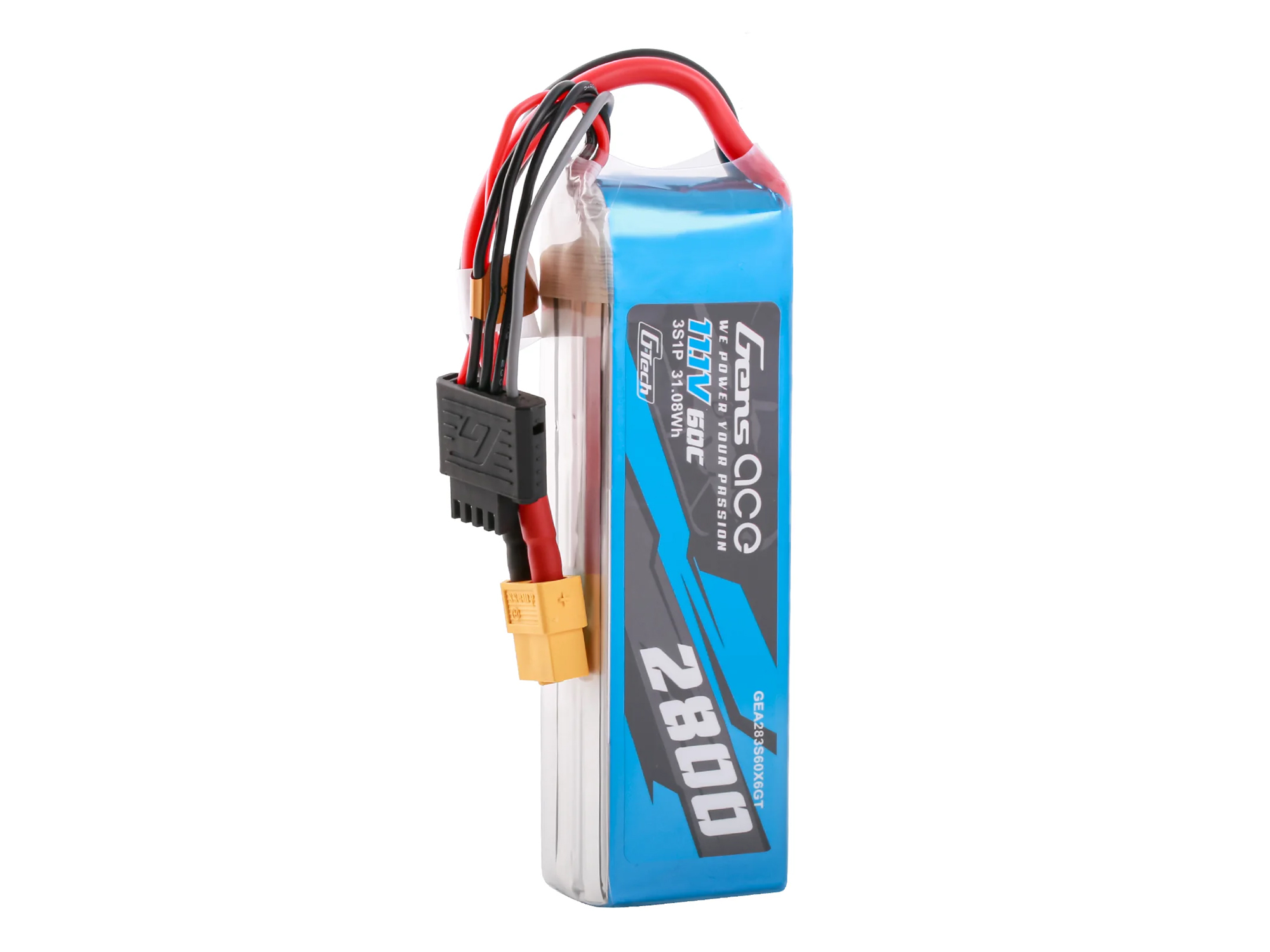 Li-Po G-Tech 3S 11.1V 2800mAh 60C with XT60-4