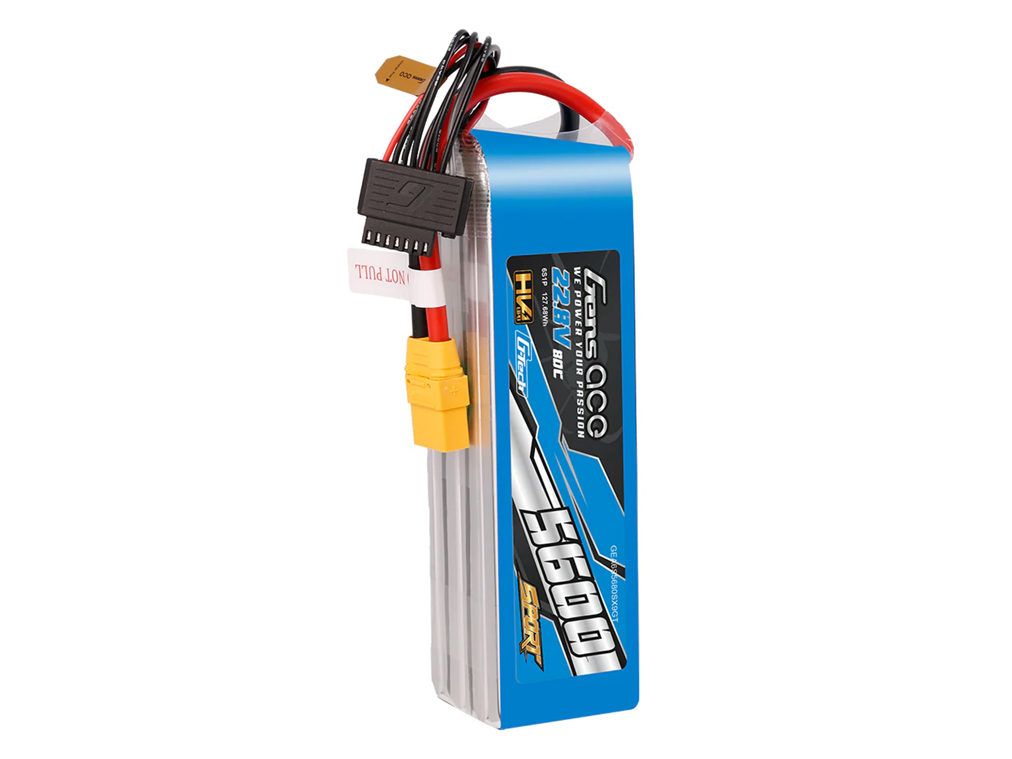 Li-Po G-Tech SPORT HV 6S 22.2V 5600mAh 80C with XT90-4