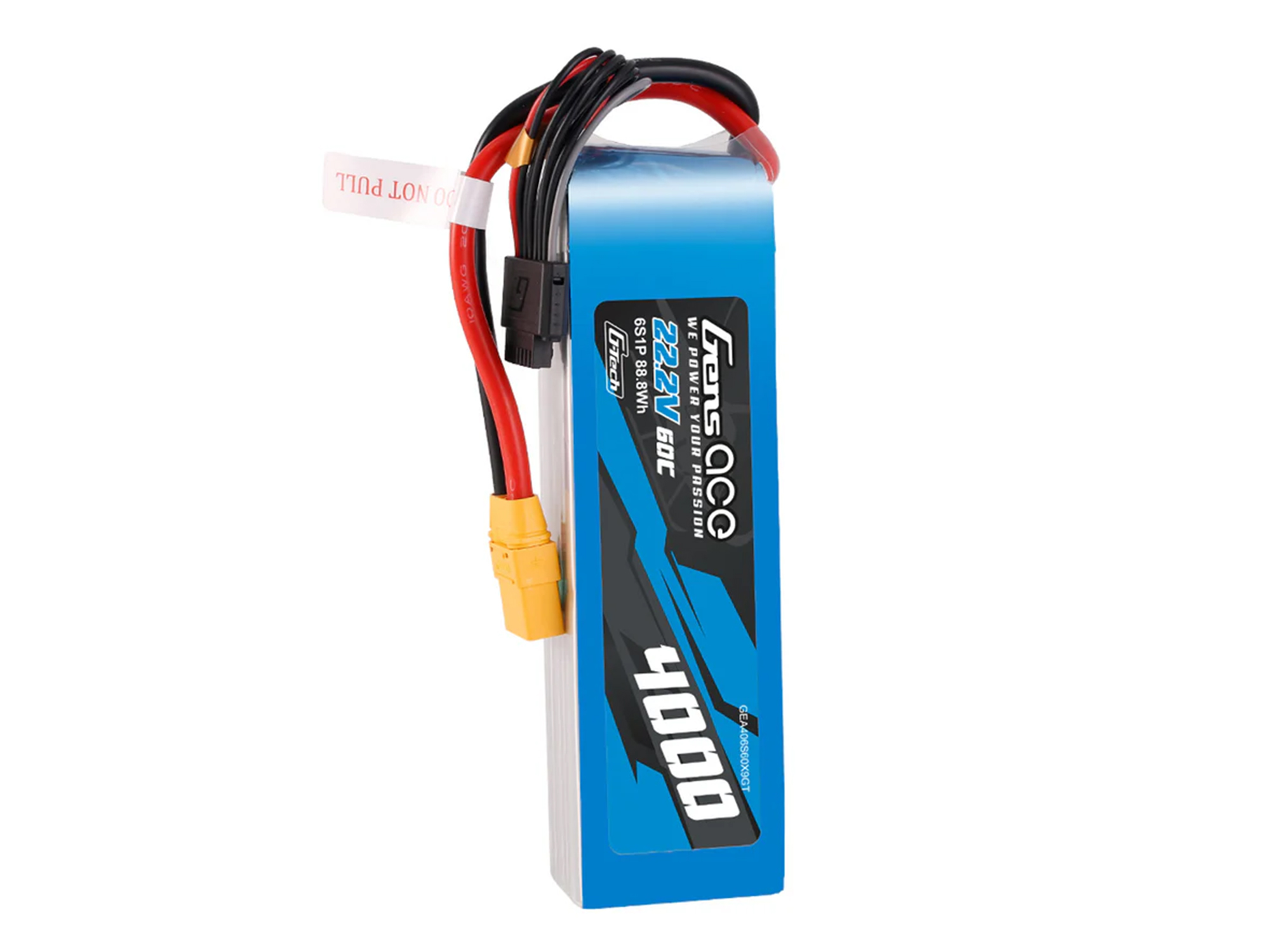 Li-Po G-Tech 6S 22.2V 4000mAh 60C with XT90-4