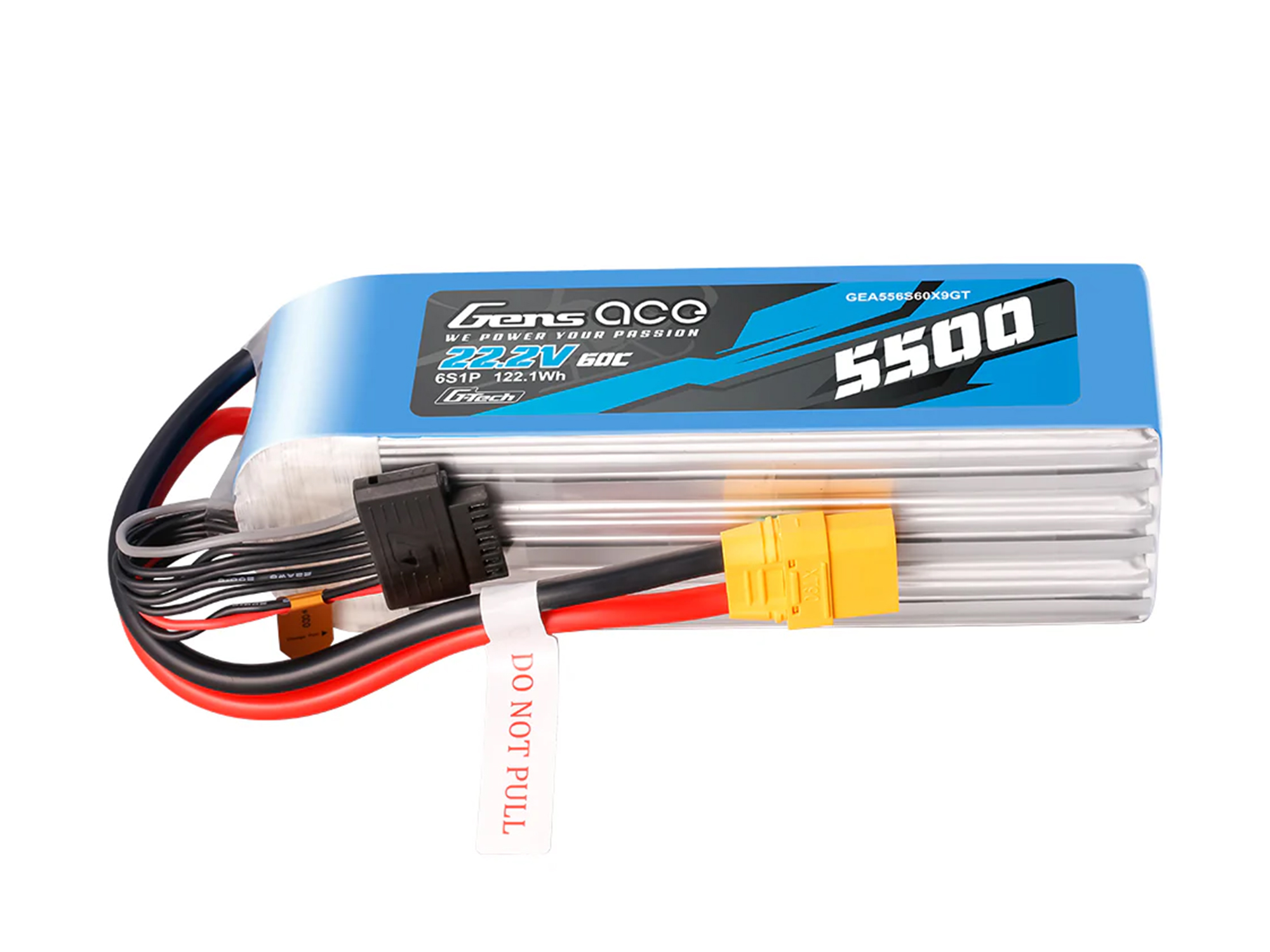 Li-Po G-Tech 6S 22.2V 5500mAh 60C with XT90