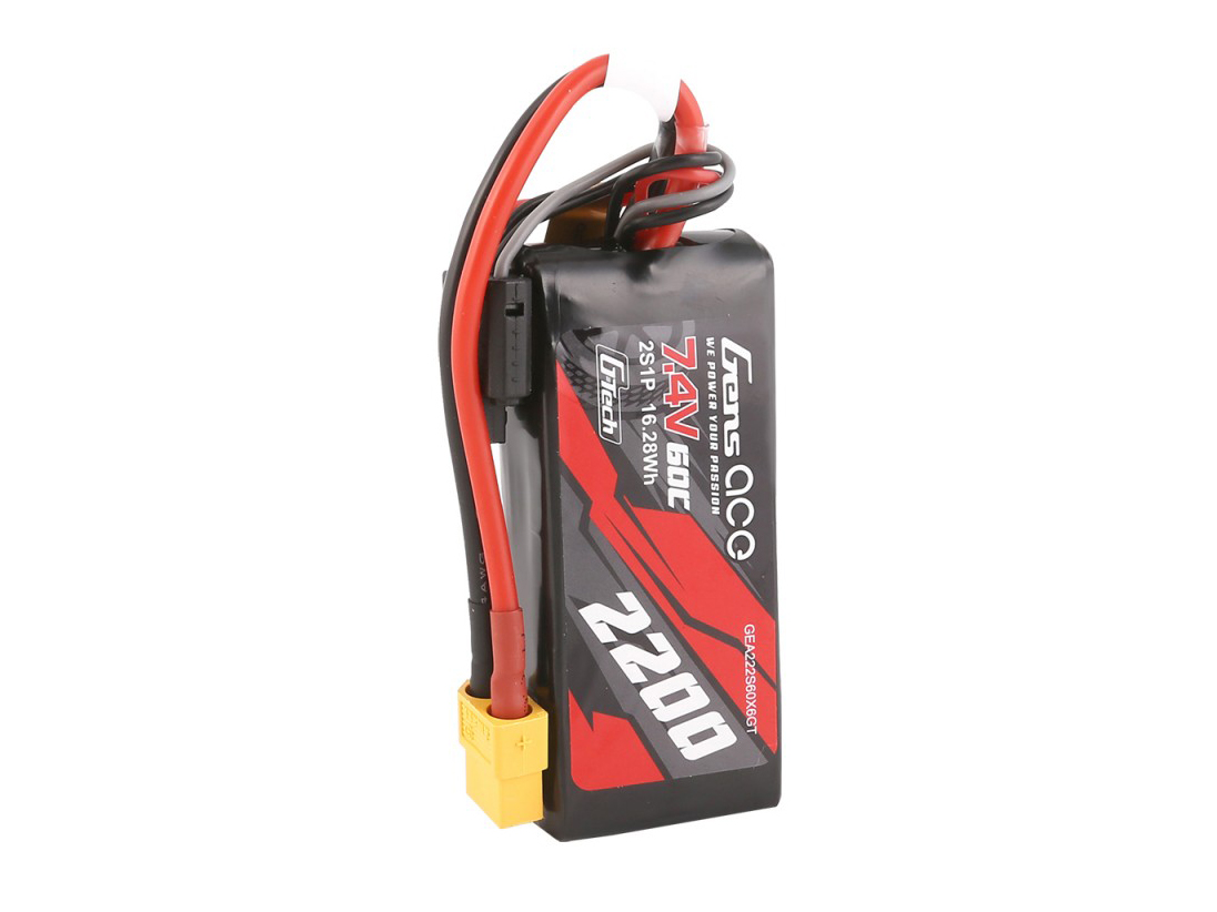 Li-Po Car G-Tech 2S 7.4V 2200mah 60C with XT60-4