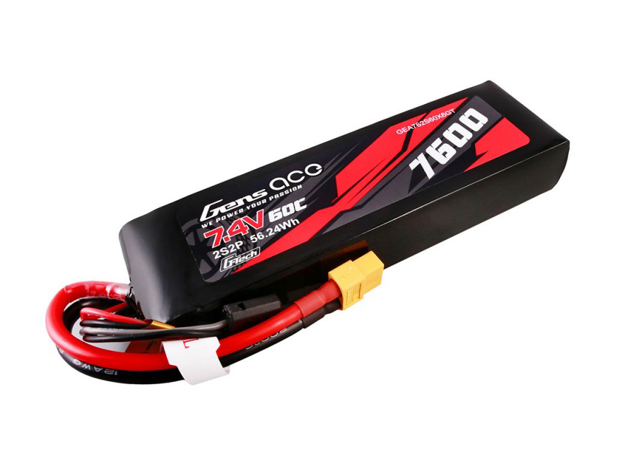 Li-Po G-Tech Car 2S 7.4V 7600mah 60C with XT60