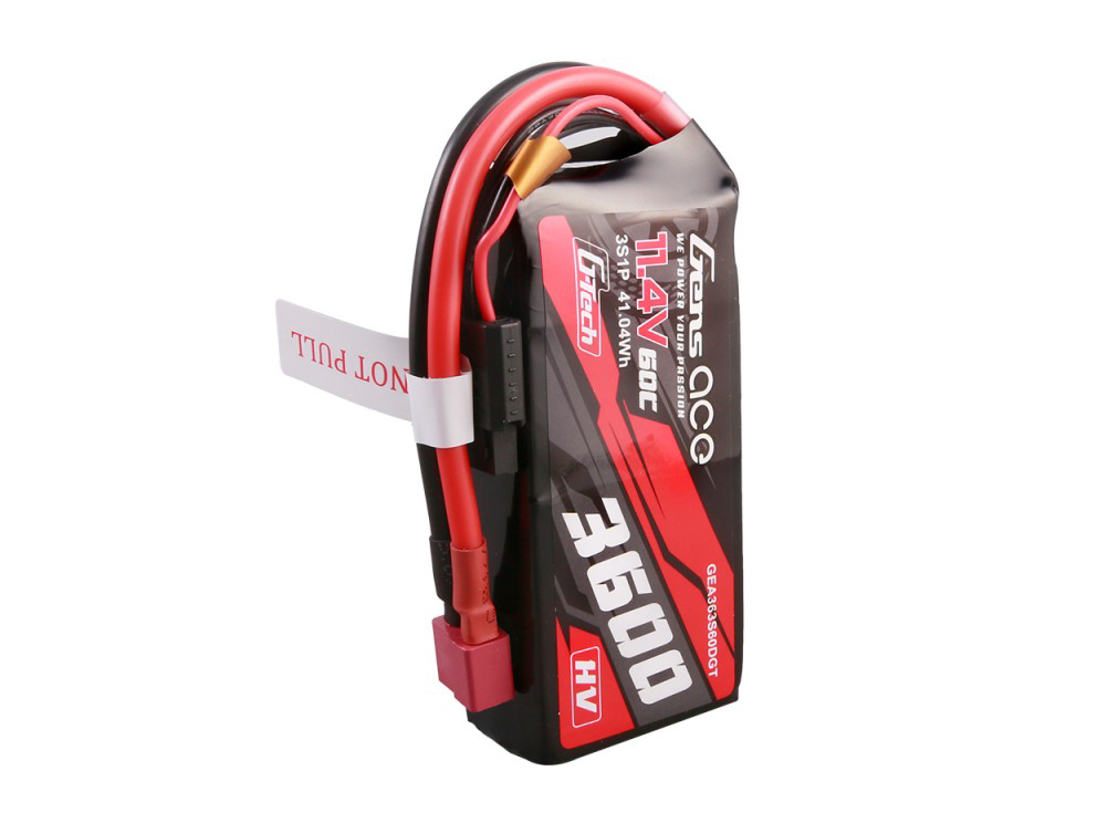 Li-Po Car G-Tech HV 3S 11.4V 3600mAh 60C with T-Type-4