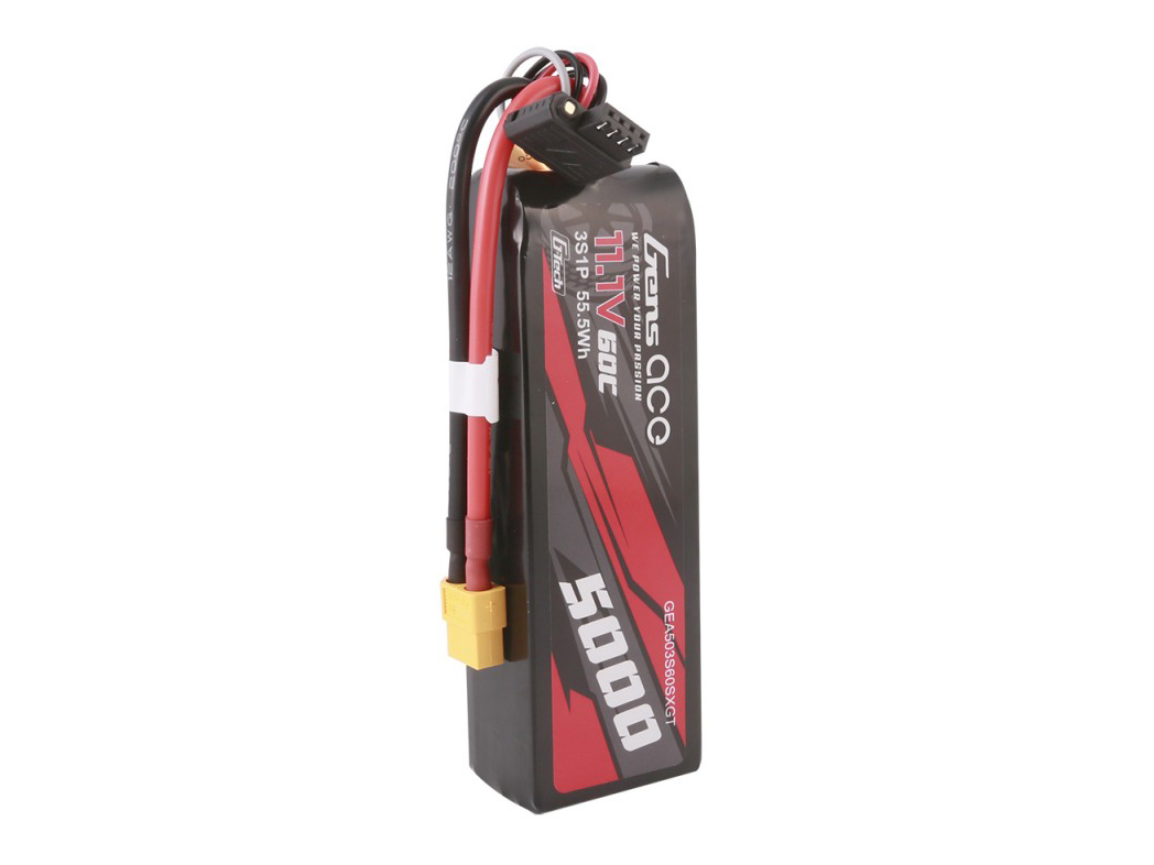 Li-Po G-Tech Car 3S 11.1V 5000mAh 60C with XT60-4