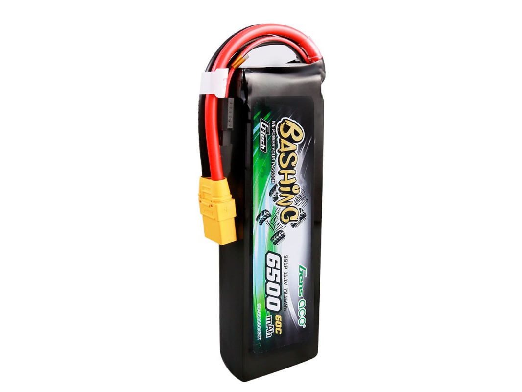 Li-Po Car G-Tech 3S 11.1V 6500mAh 60C Bashing with XT90-4