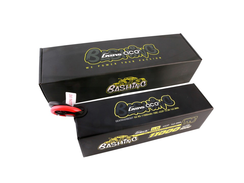 Li-Po Car G-Tech 4S2P 14.8V 11000mah 100C with EC5-4