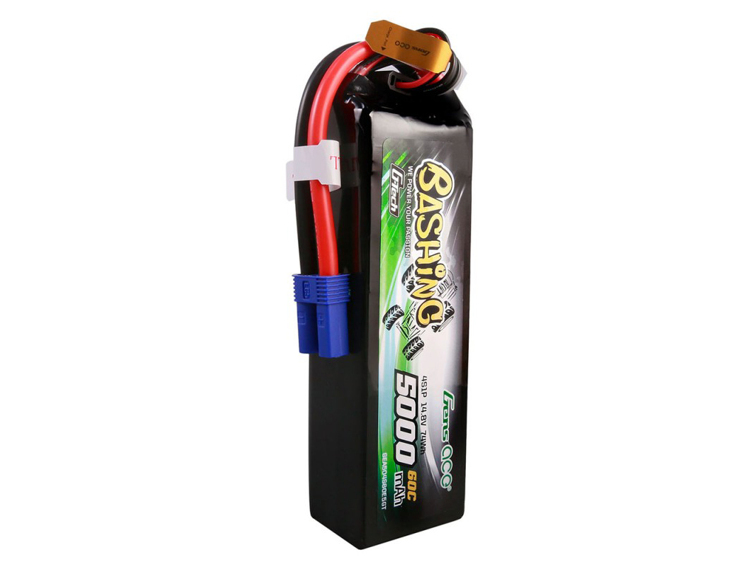 Li-Po Car G-Tech 4S 14.8V 5000mAh 60C Bashing with EC5-4