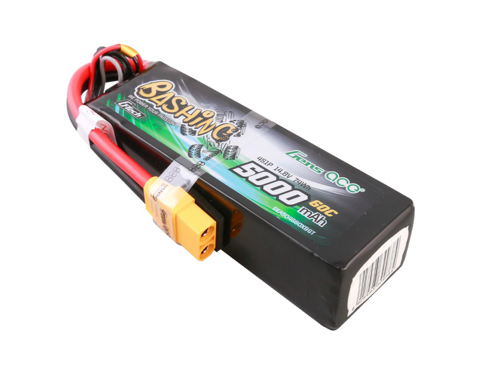 Li-Po Car G-Tech 4S 14.8V 5000mAh 60C Bashing with XT90-2