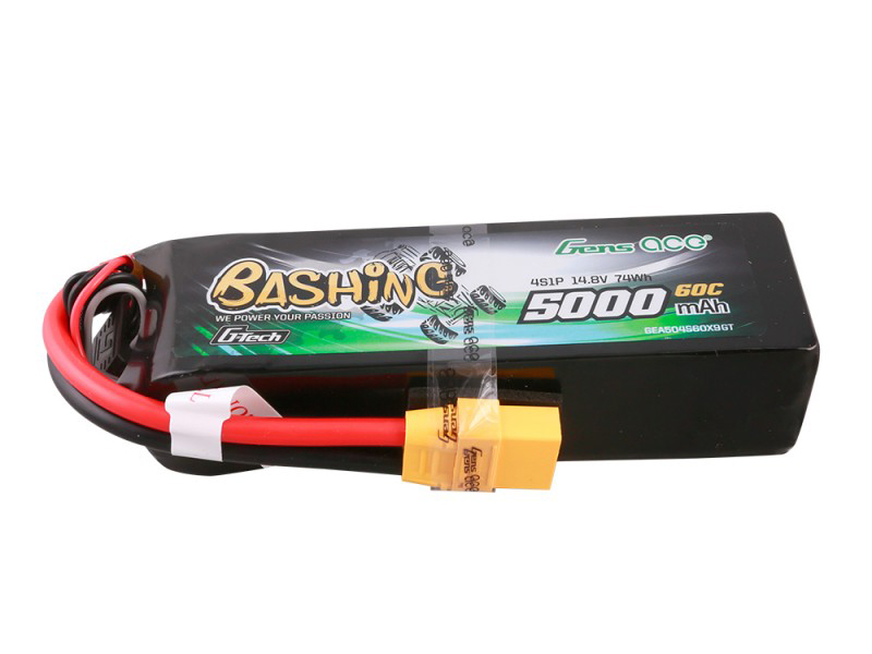 Li-Po Car G-Tech 4S 14.8V 5000mAh 60C Bashing with XT90-3