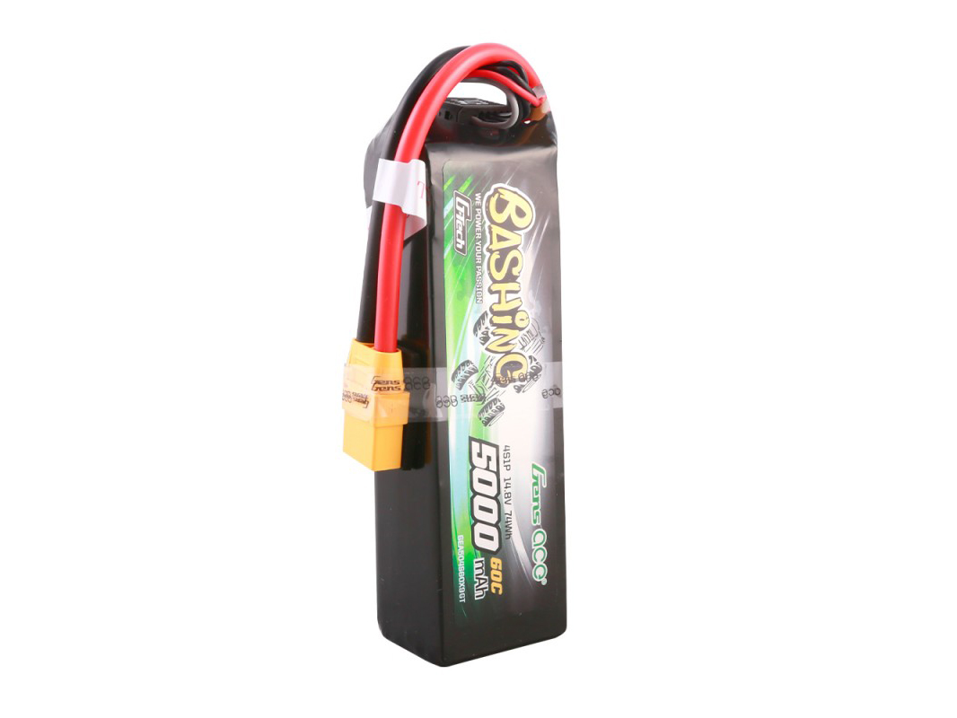 Li-Po Car G-Tech 4S 14.8V 5000mAh 60C Bashing with XT90-4