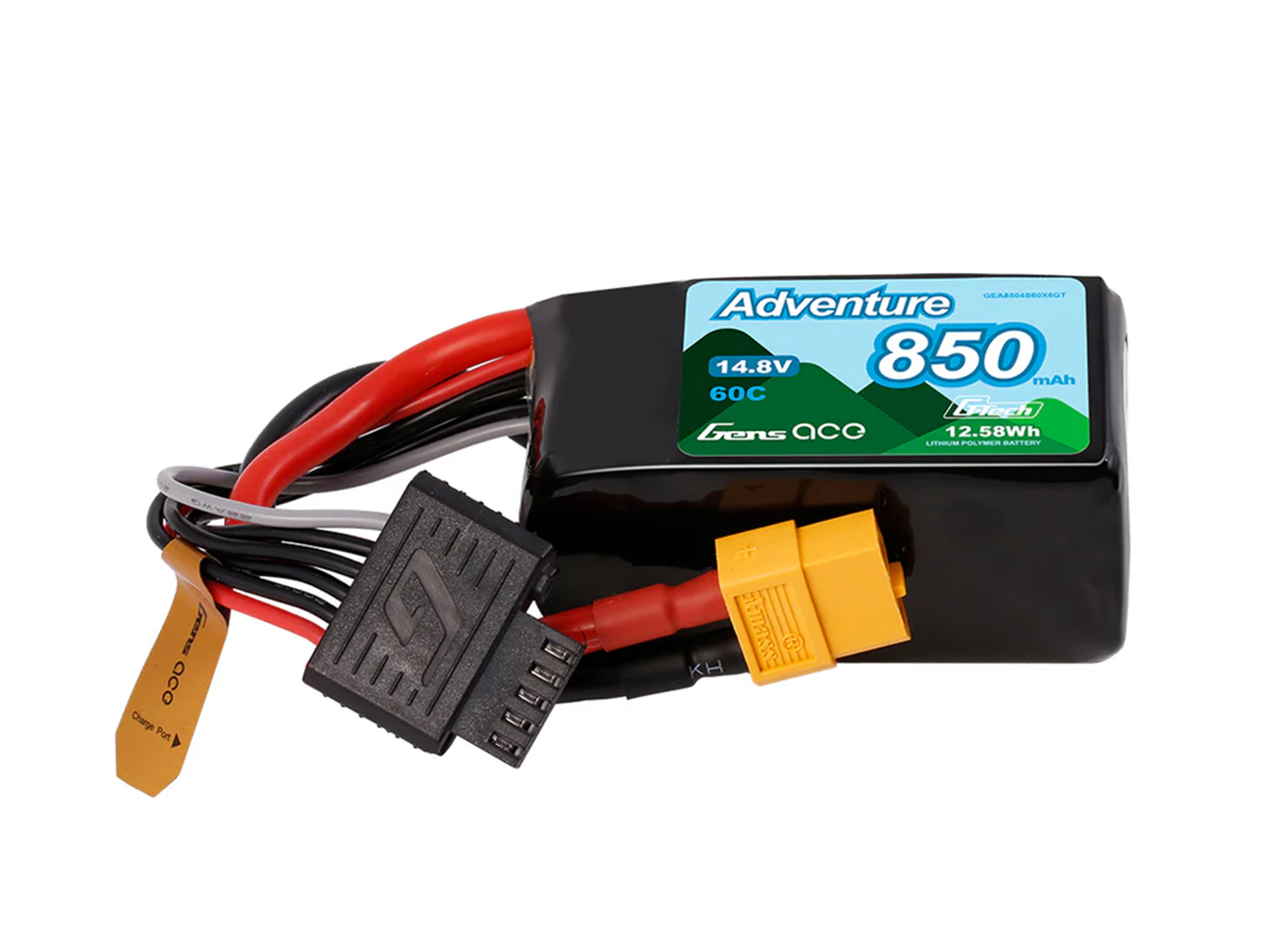 Li-Po Car G-Tech 4S 14.8V 850mAh 60C Crawling with XT60-3