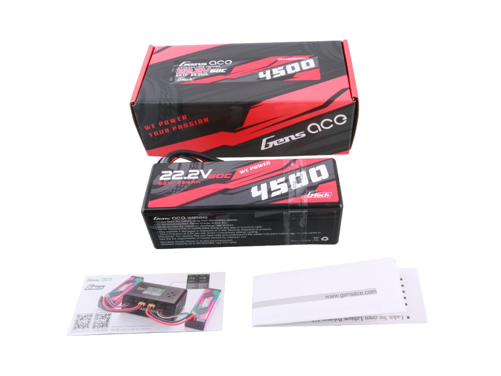 Li-Po Car G-Tech 6S 22.2V 4500mAh 60C-5