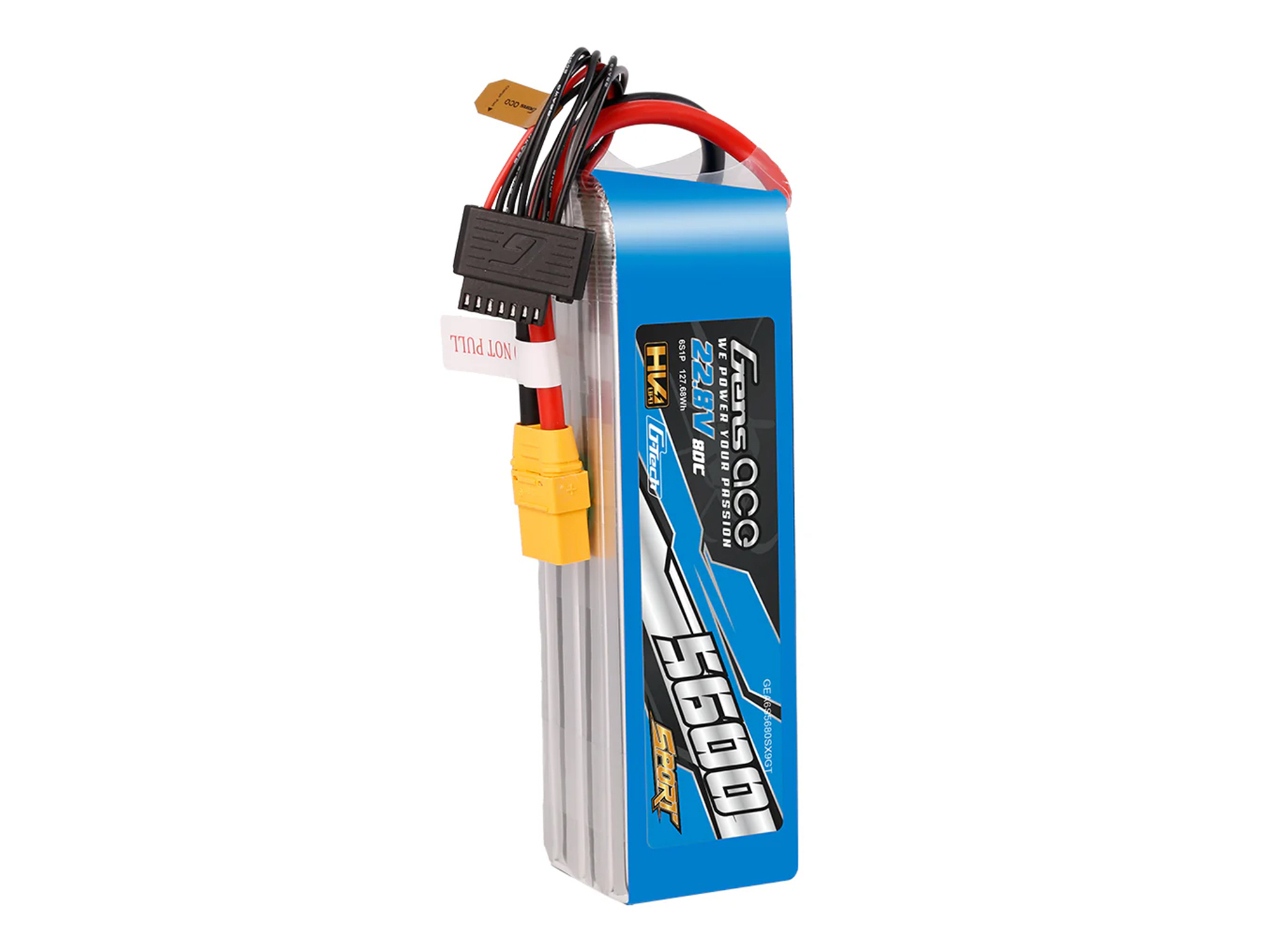 Li-Po G-Tech HV Sport 6S 22.2V 5600mAh 80C with XT90-4