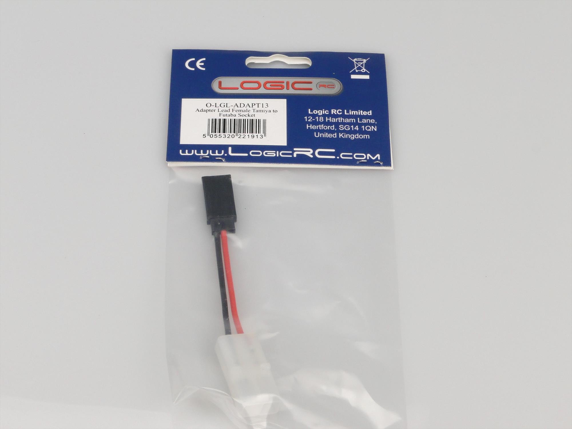 Logic RC Adapter Lead Female Tamiya to Futaba Socket-2