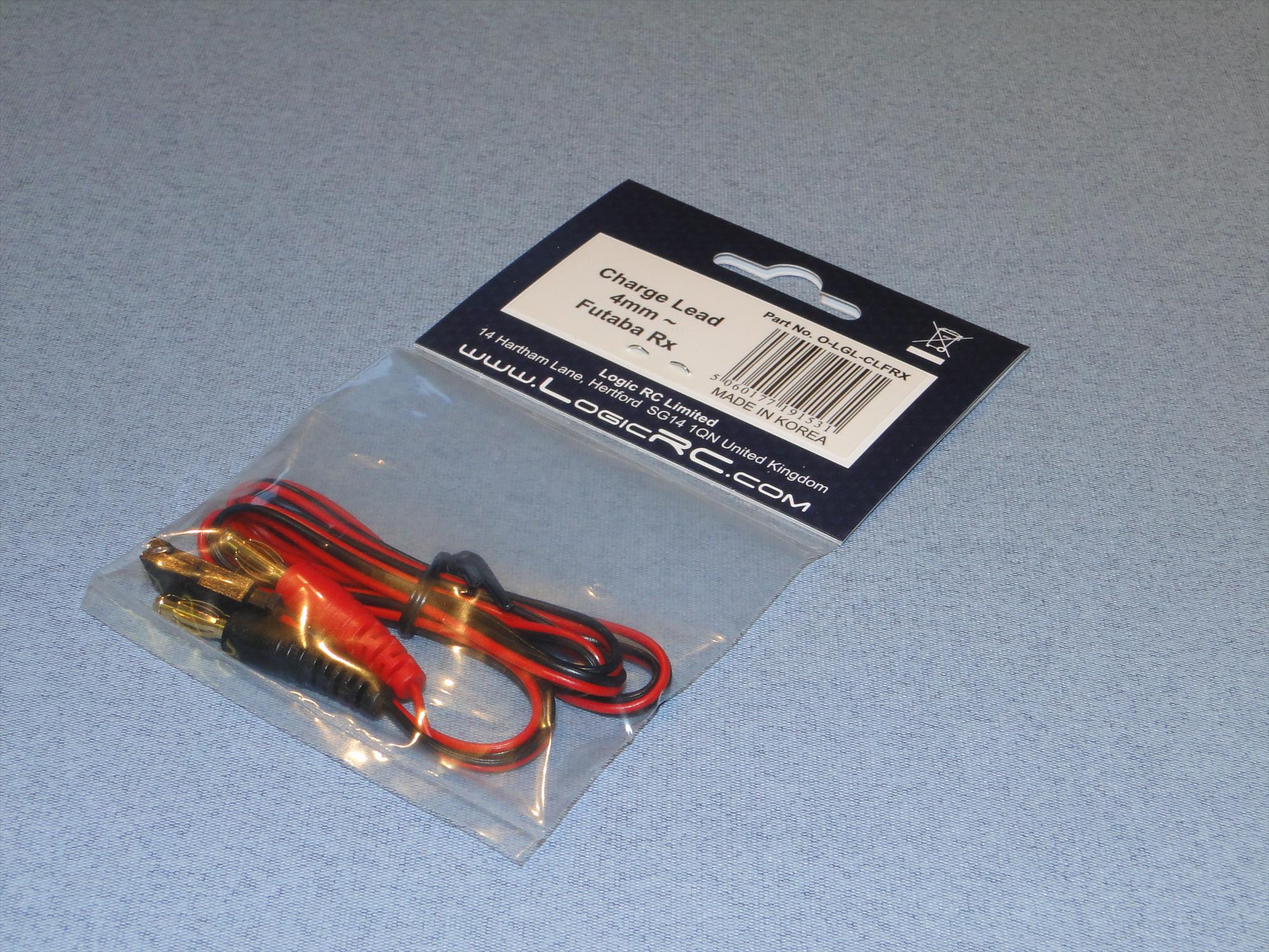 Charge Lead : 4mm~Futaba Rx-2