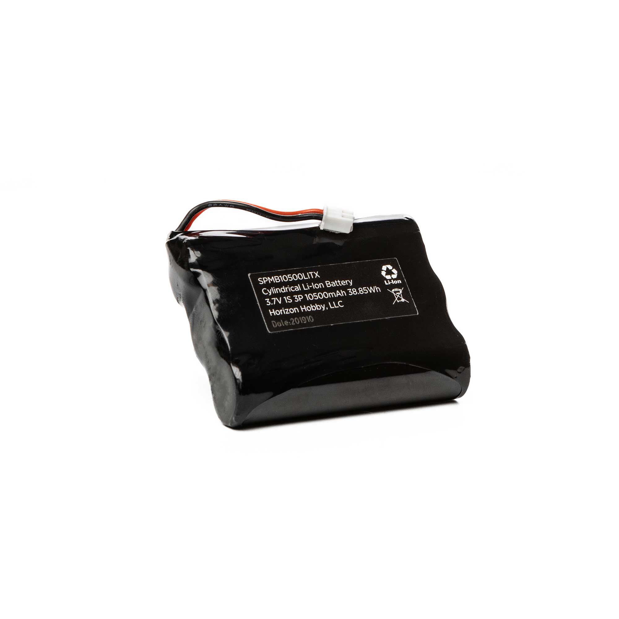 3.7V 1S 10,500 mAh TX Batt: iX20