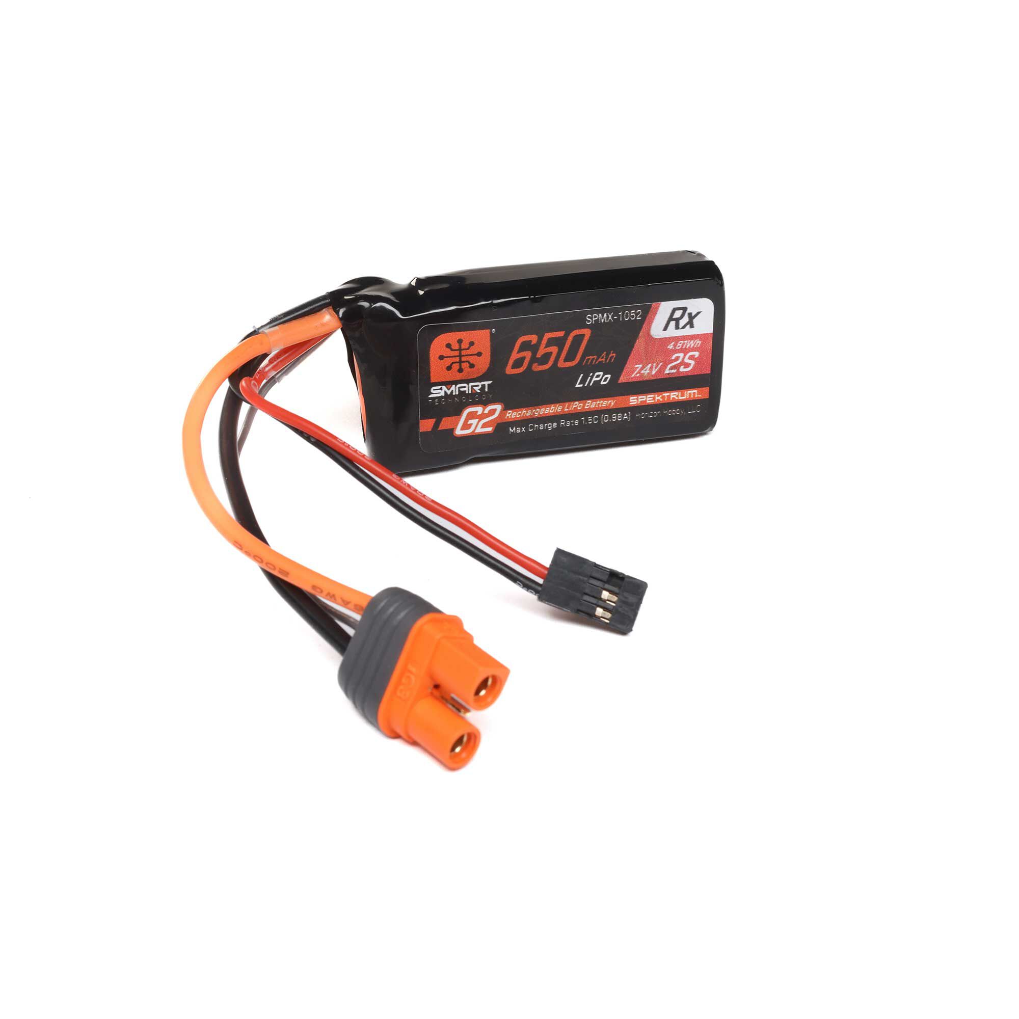 74v-650mah-2s-15c-smart-g2-receiver-lipo-battery-ic3