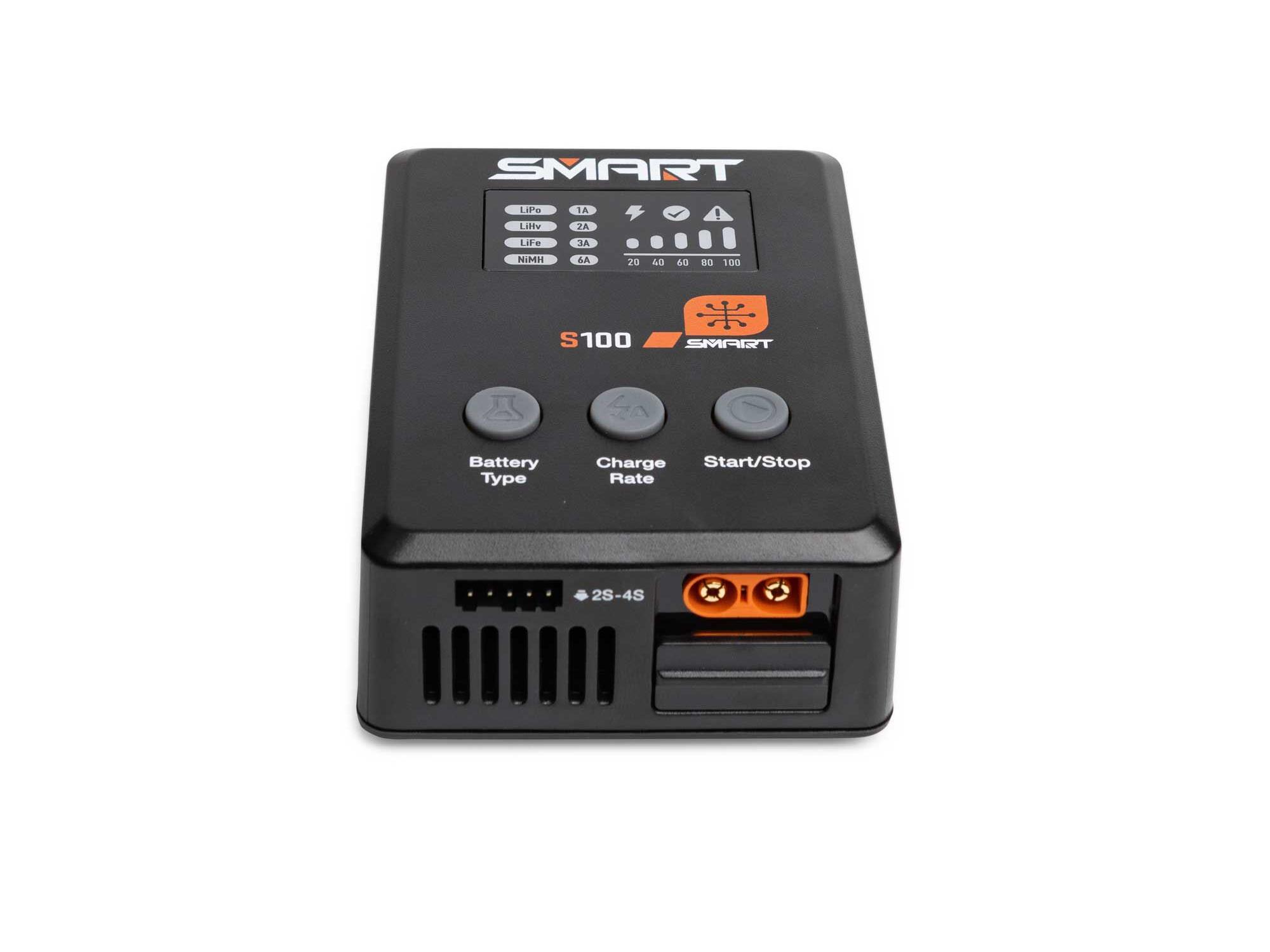 Spektrum S100 1x100W USB-C Smart Charger - IC5/IC3 Connector-6