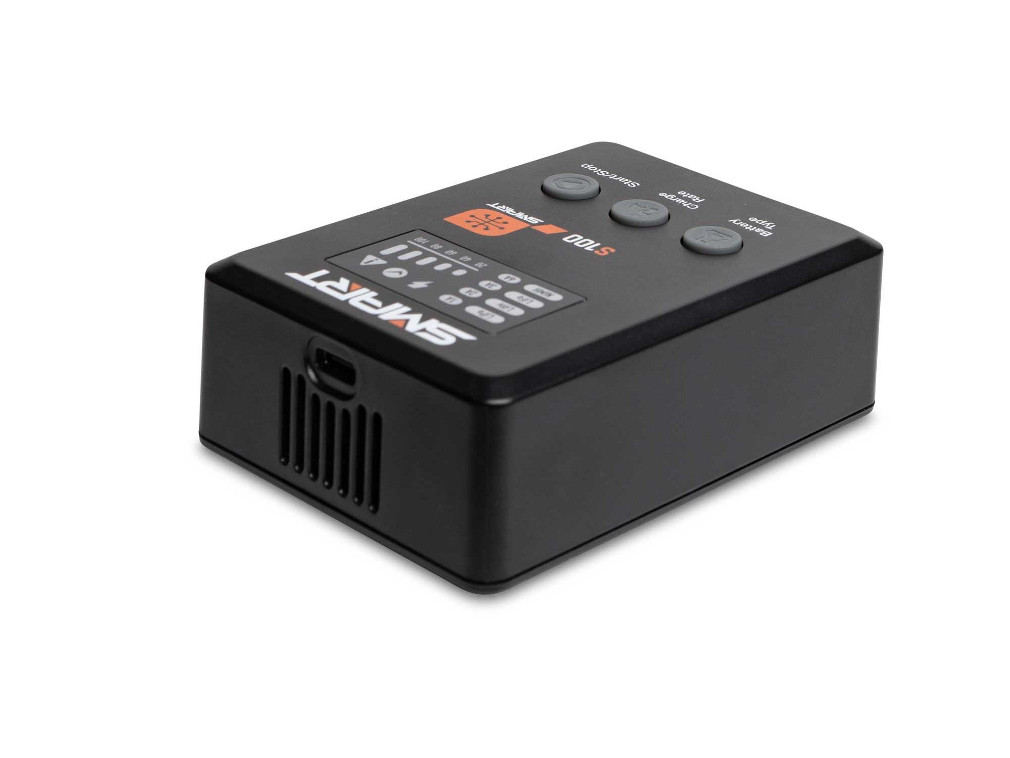 Spektrum S100 1x100W USB-C Smart Charger - IC5/IC3 Connector-14