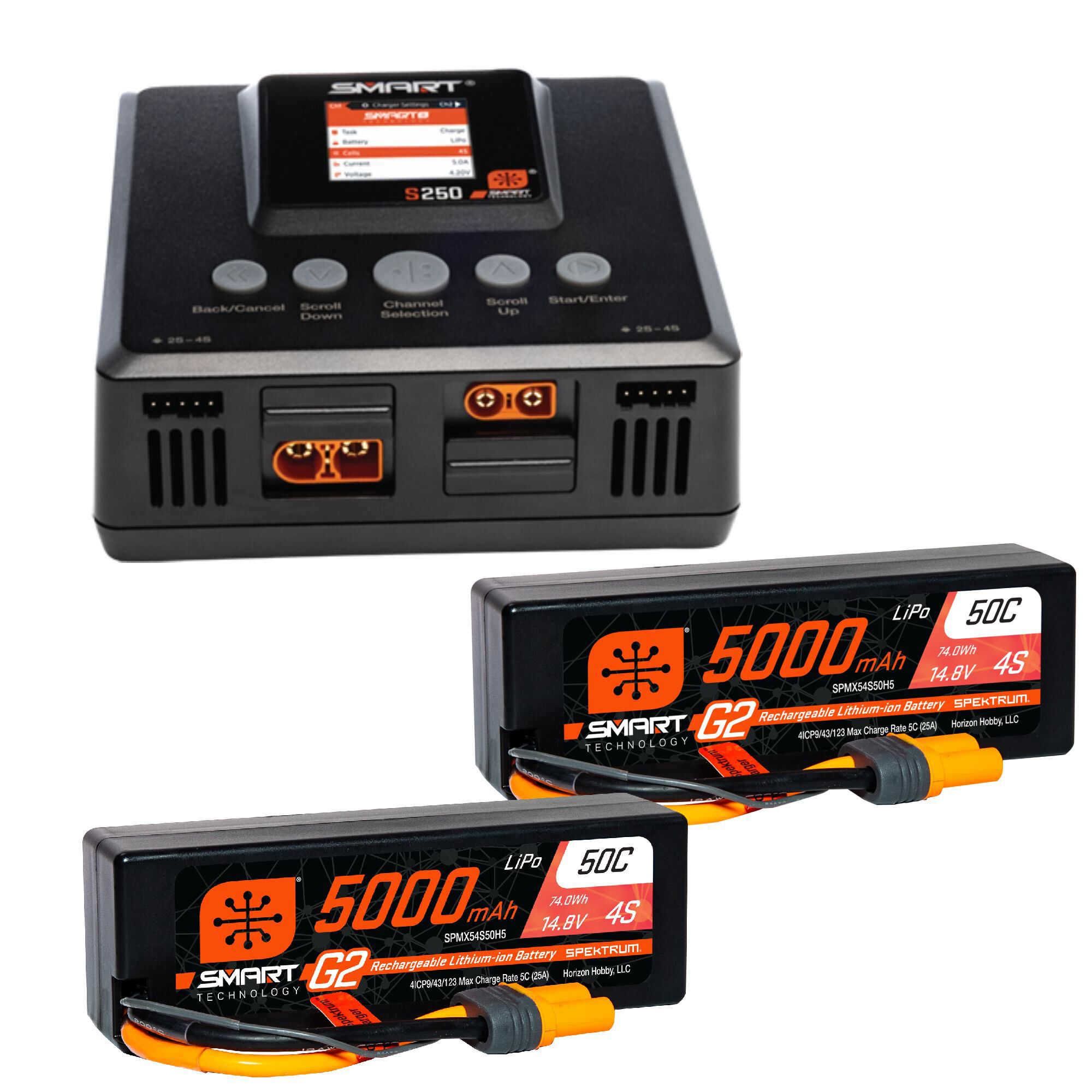 Smart Powerstage 8S Surface Bundle: (2) G2 5000mAh 4S LiPo I