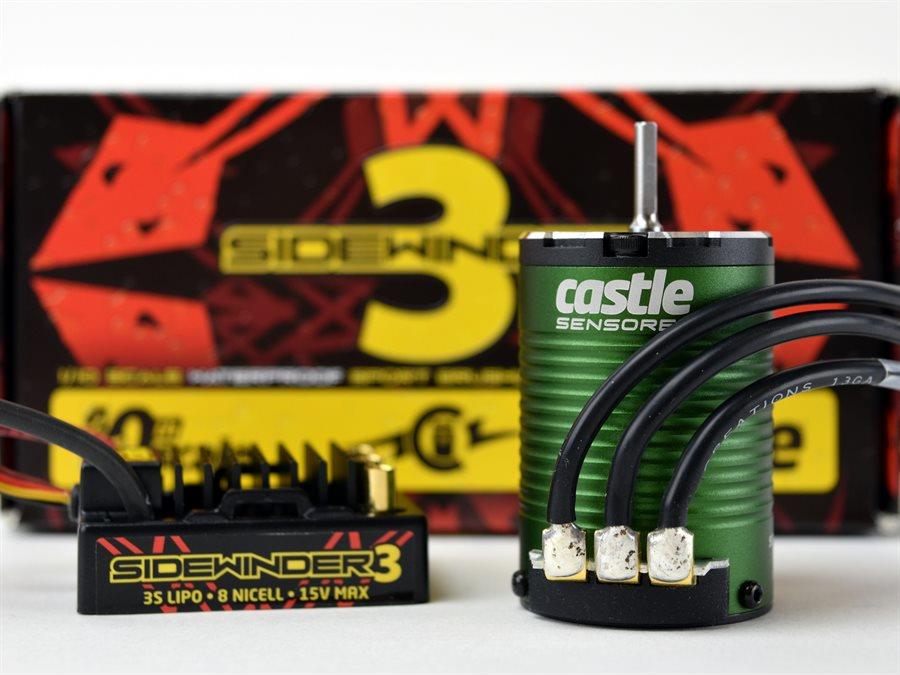 SV3 WATERPROOF 1:10TH 12V ESC 1406-6900 SENSORED COMBO-2