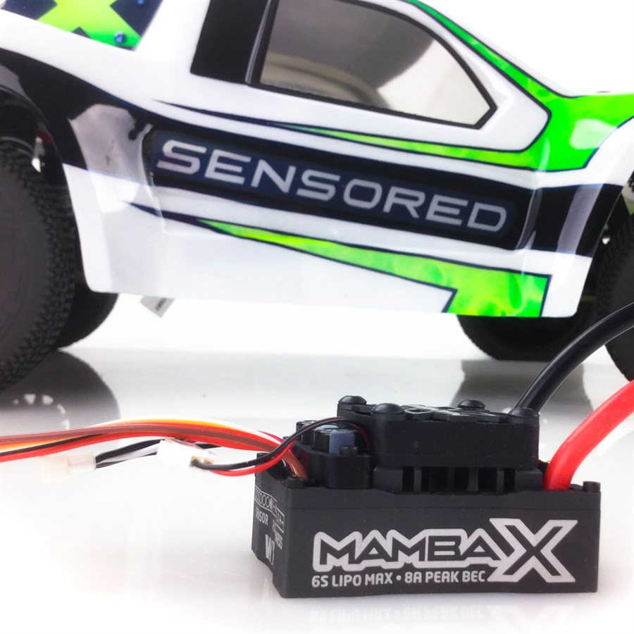 Mamba X,  Sensored, 25.2V WP Esc, 8A Peak Bec, Datalogging-4