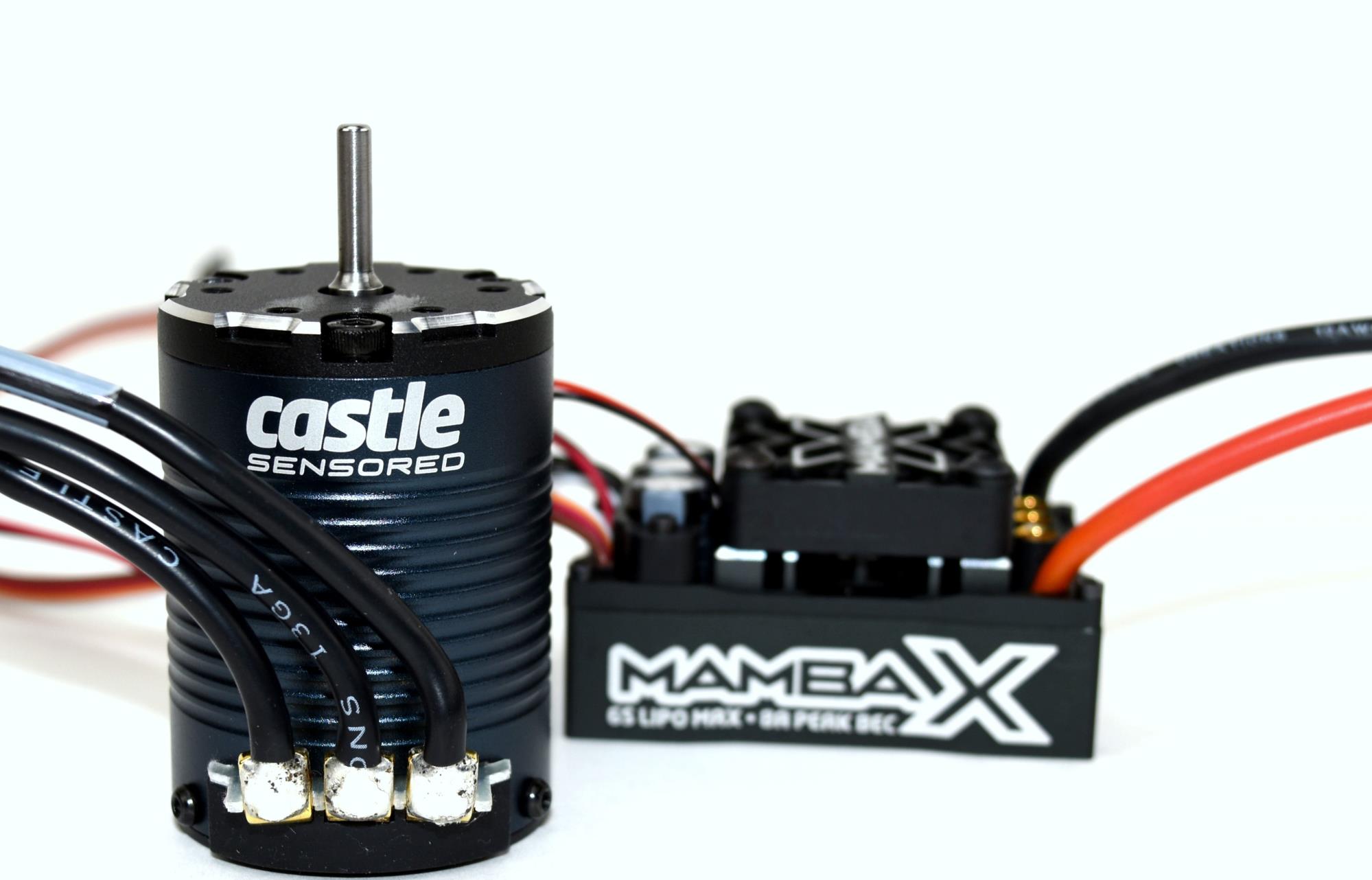 Mamba X, Sensored, 25.2V WP Esc & 1406-2280kV Combo(Crawler)