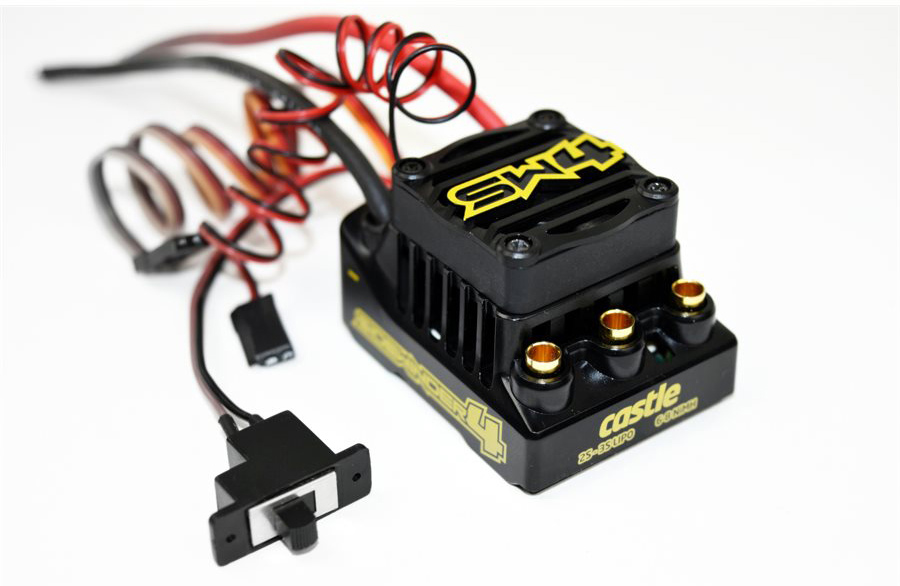 Sidewinder 4, 2-3S, WP ESC with 1406-6900Kv Motor (On-Road)-2