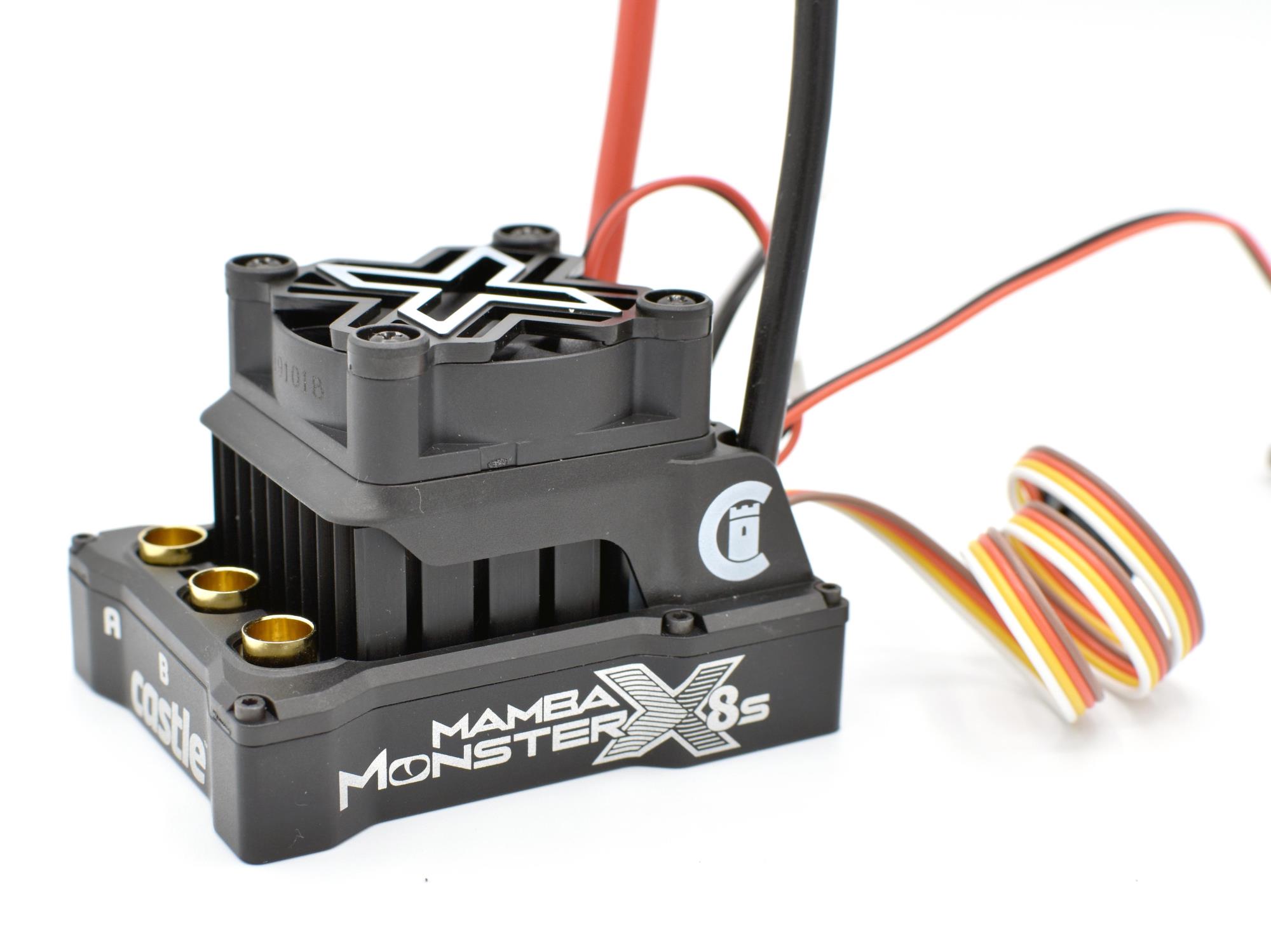 MAMBA MONSTER X 8S, 33.6V ESC, 8A PEAK BEC-4