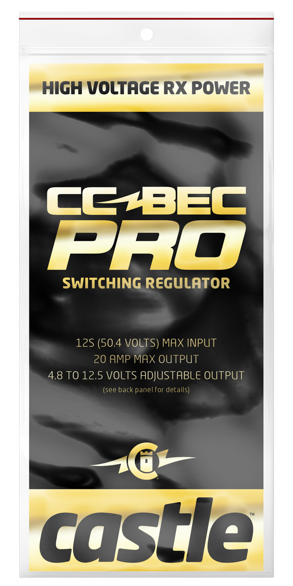 CASTLE BEC PRO - 20A Voltage Regulator, 50V Max-3