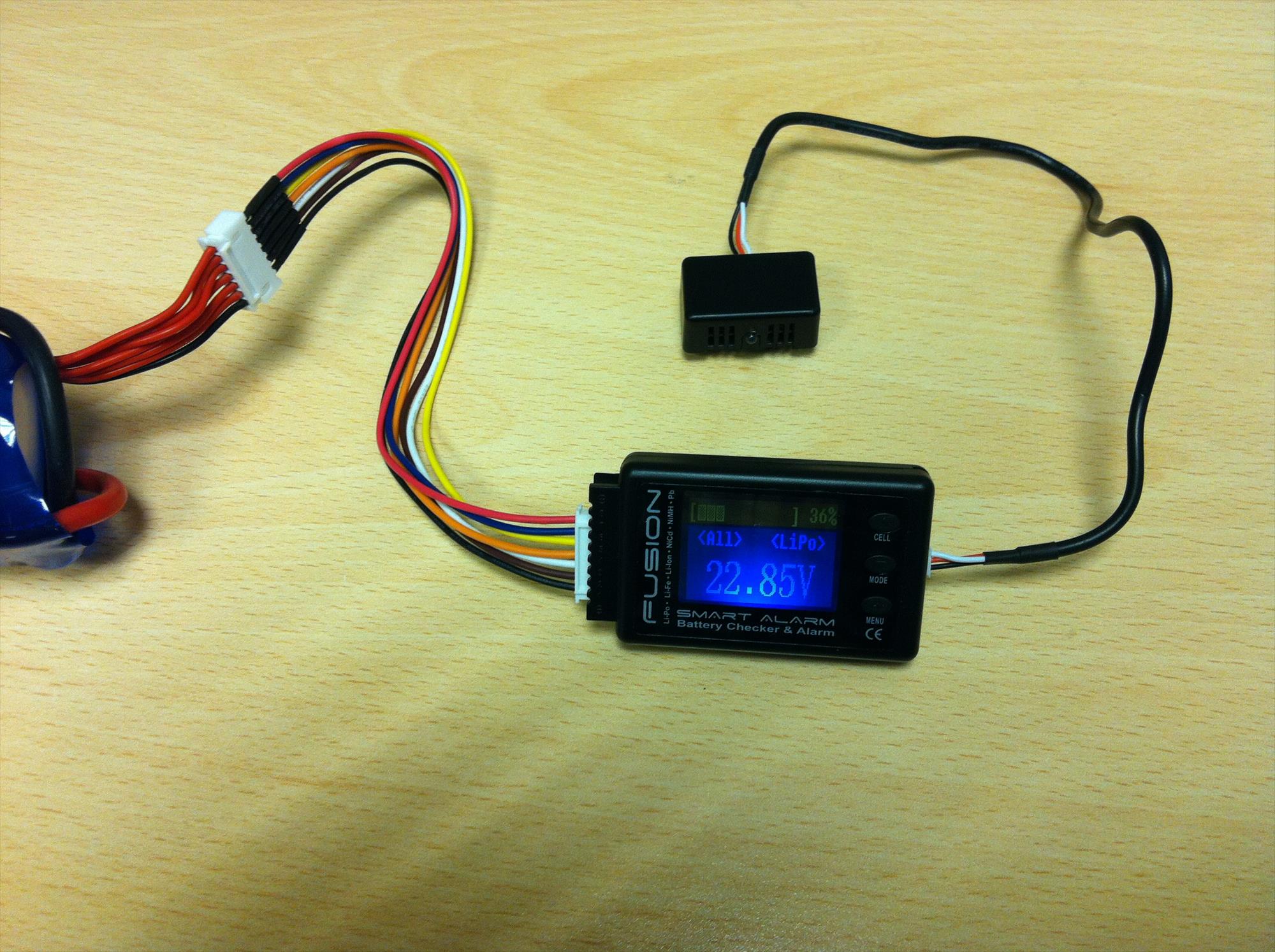 Smart Alarm Lithium Battery Checker & Alarm-6