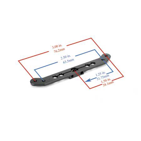 Aluminum Double Sx Arm, 3 Hitec-2