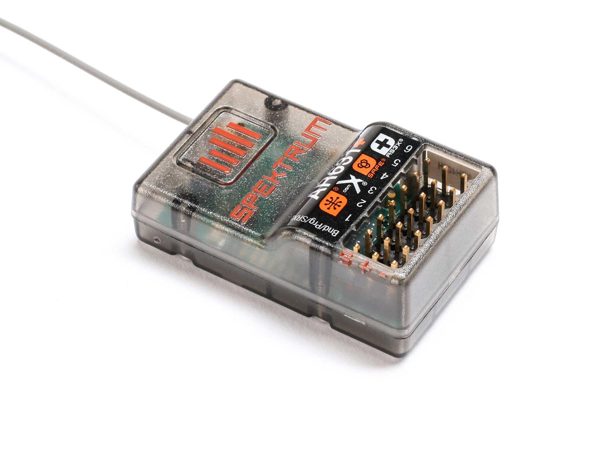 AR631+ DSMX 6-Channel AS3X+ & SAFE Receiver-2