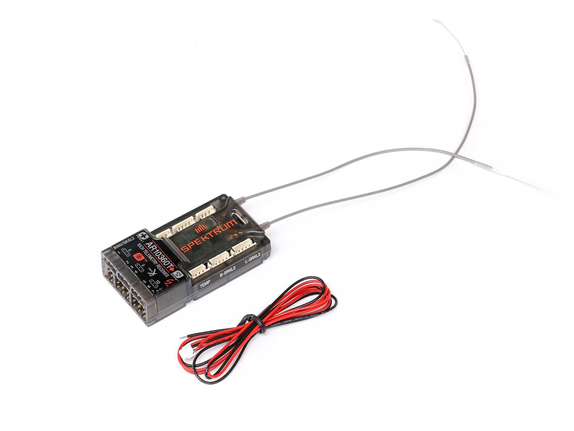 AR10360T+ DSMX 10-Channel AS3X+ & SAFE Telemetry Receiver-2