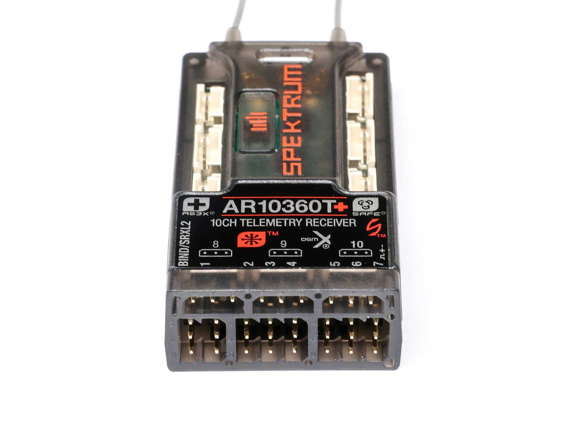 AR10360T+ DSMX 10-Channel AS3X+ & SAFE Telemetry Receiver-3