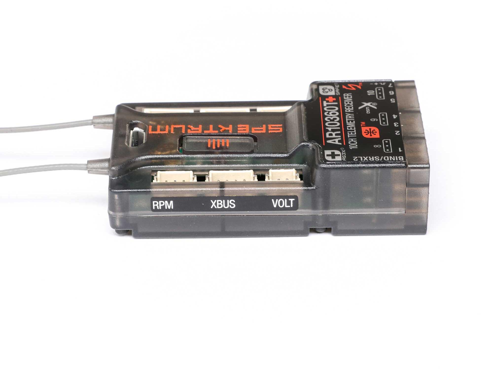 AR10360T+ DSMX 10-Channel AS3X+ & SAFE Telemetry Receiver-5