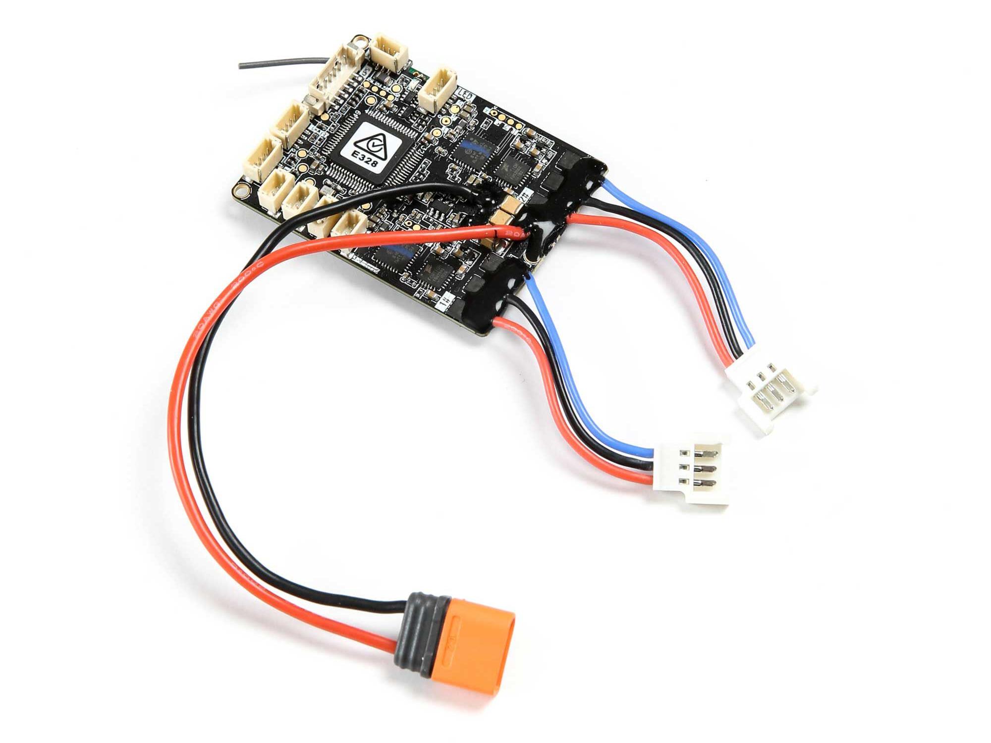 Flight Controller with AS3X/SAFE; UMX A-10 30mm