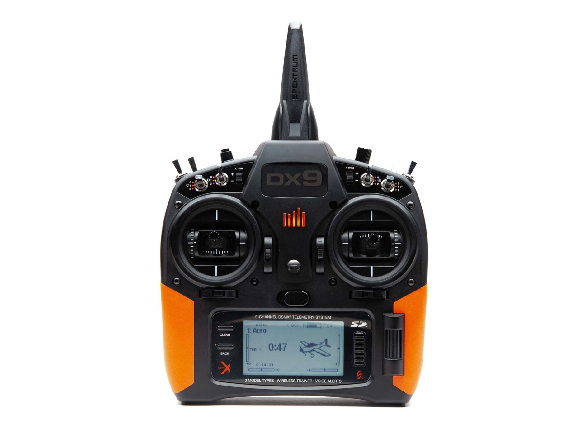 Orange Grip Set w/ Tape: DX9-2