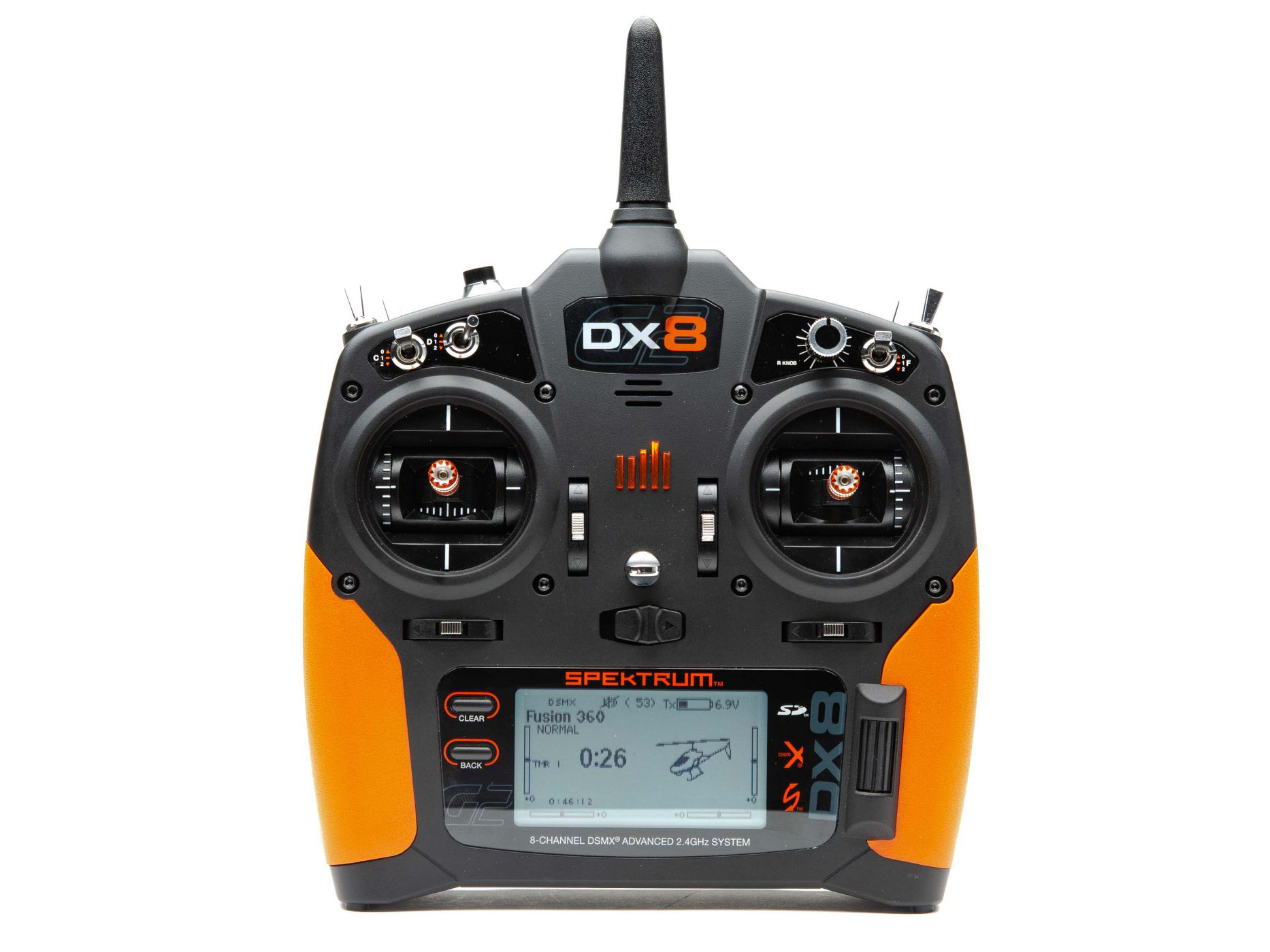 Orange Grip Set w/ Tape: DX6G2/3 DX8G2-2