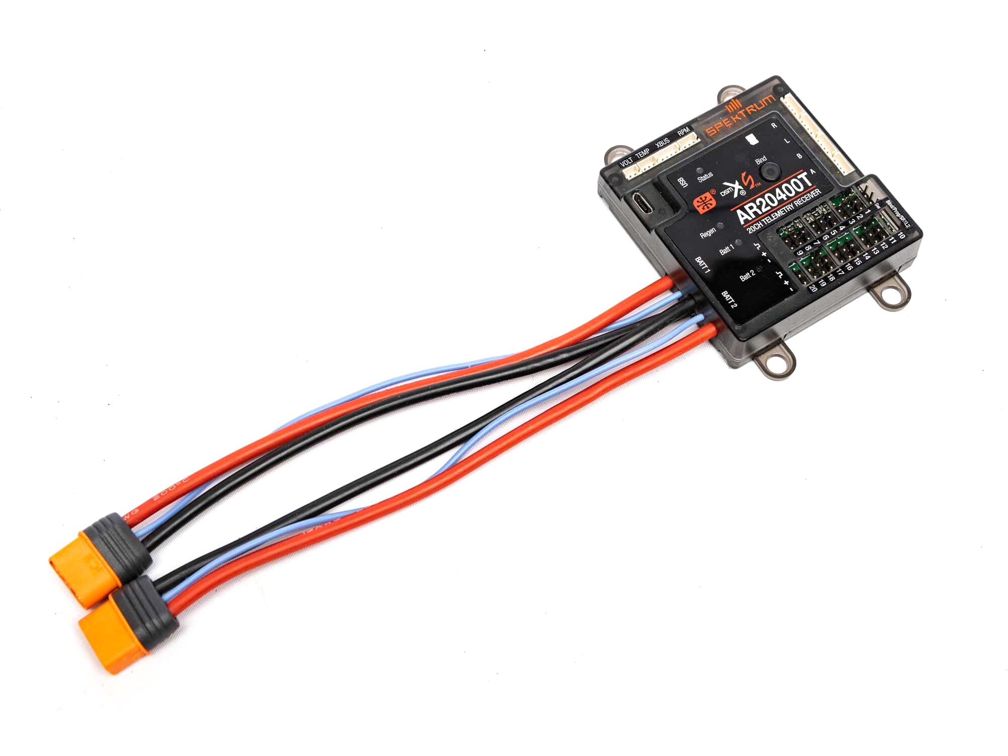 AR20400T 20 Channel PowerSafe Telemetry Receiver-3