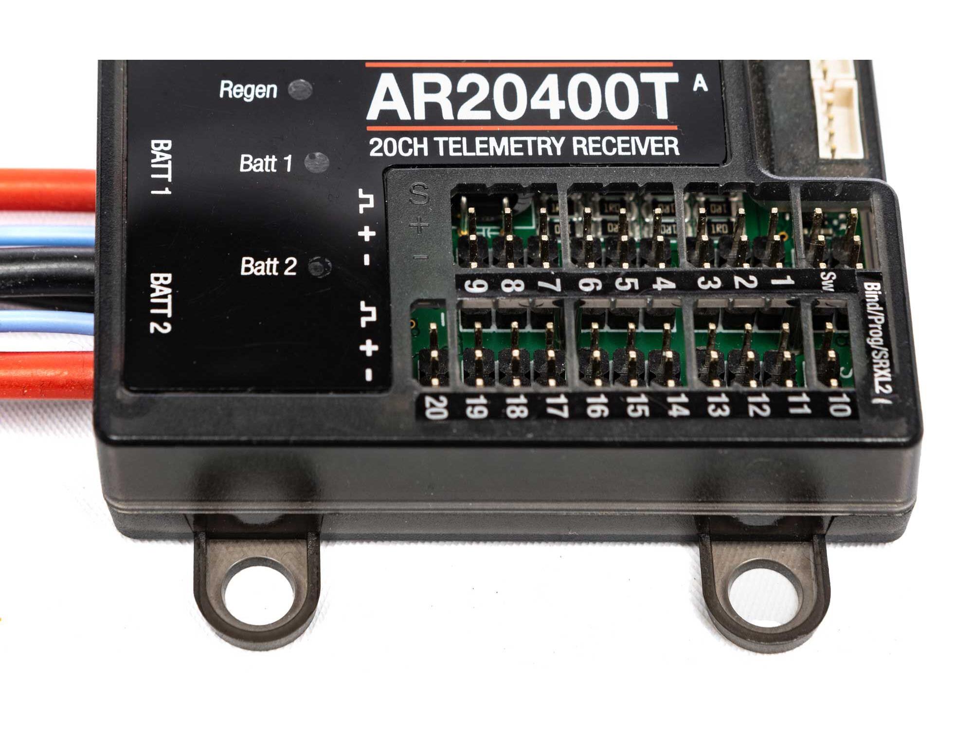 AR20400T 20 Channel PowerSafe Telemetry Receiver-4