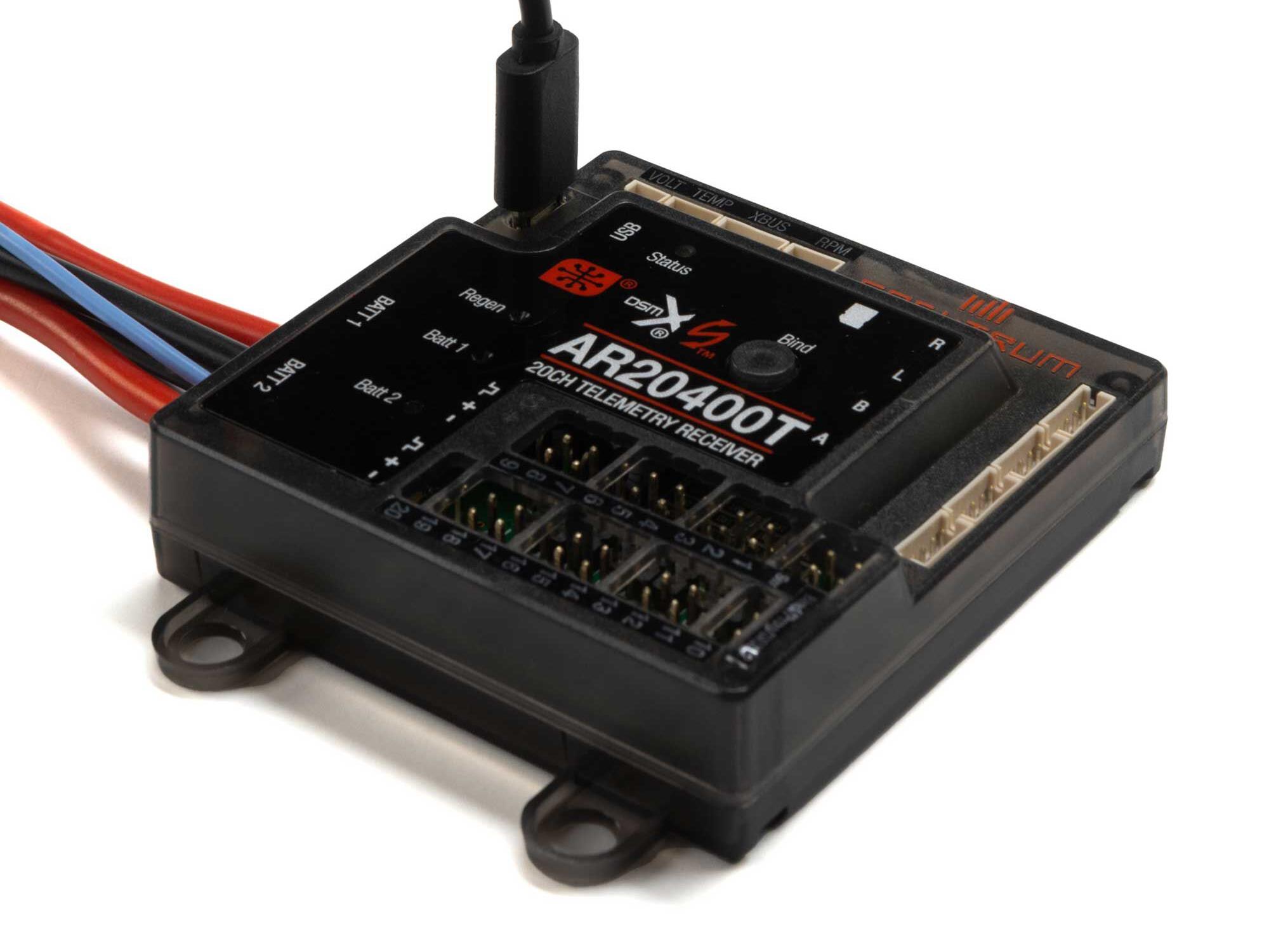 AR20400T 20 Channel PowerSafe Telemetry Receiver-7