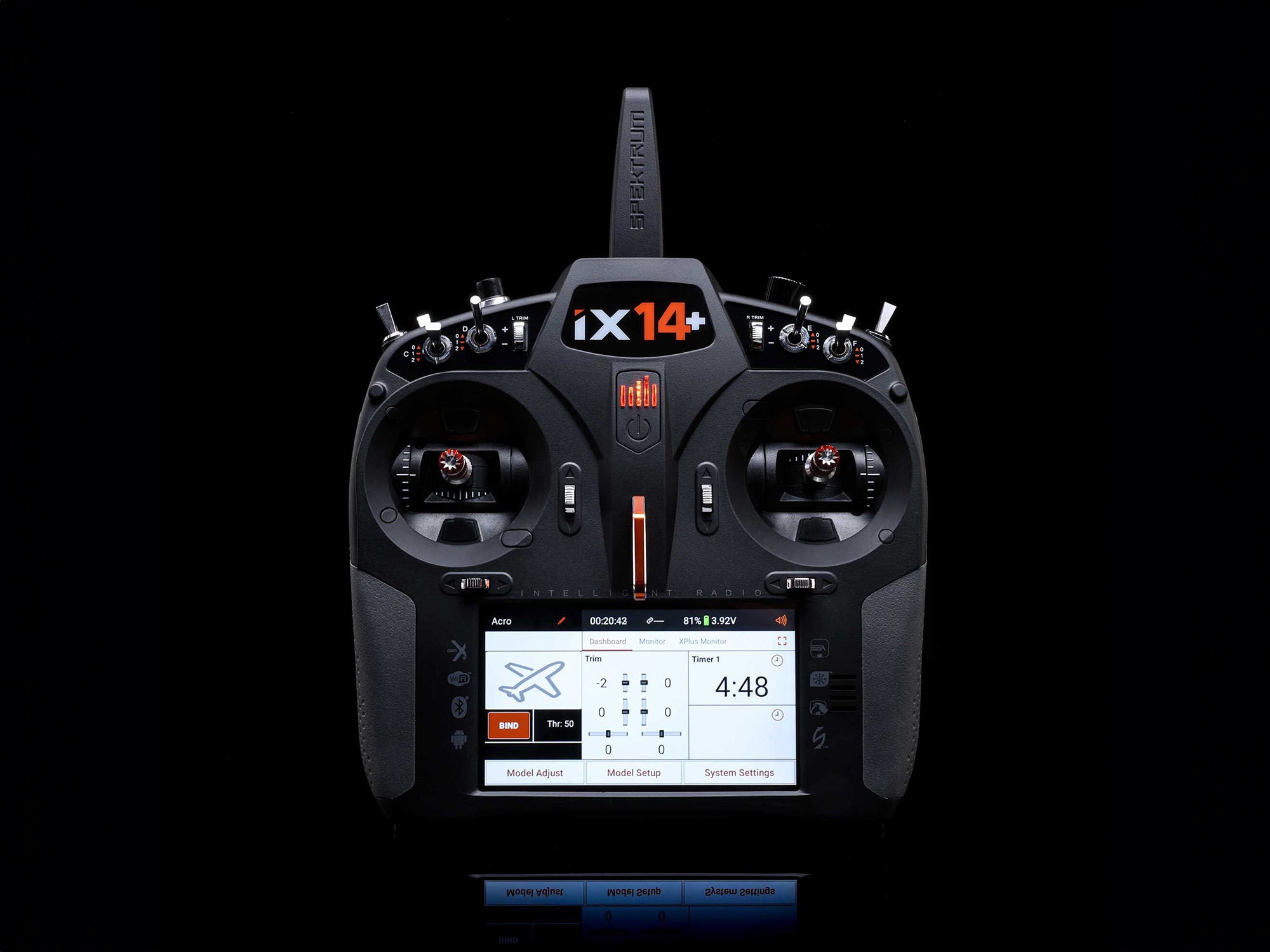 iX14+ 20-Channel DSMX Transmitter Only-19
