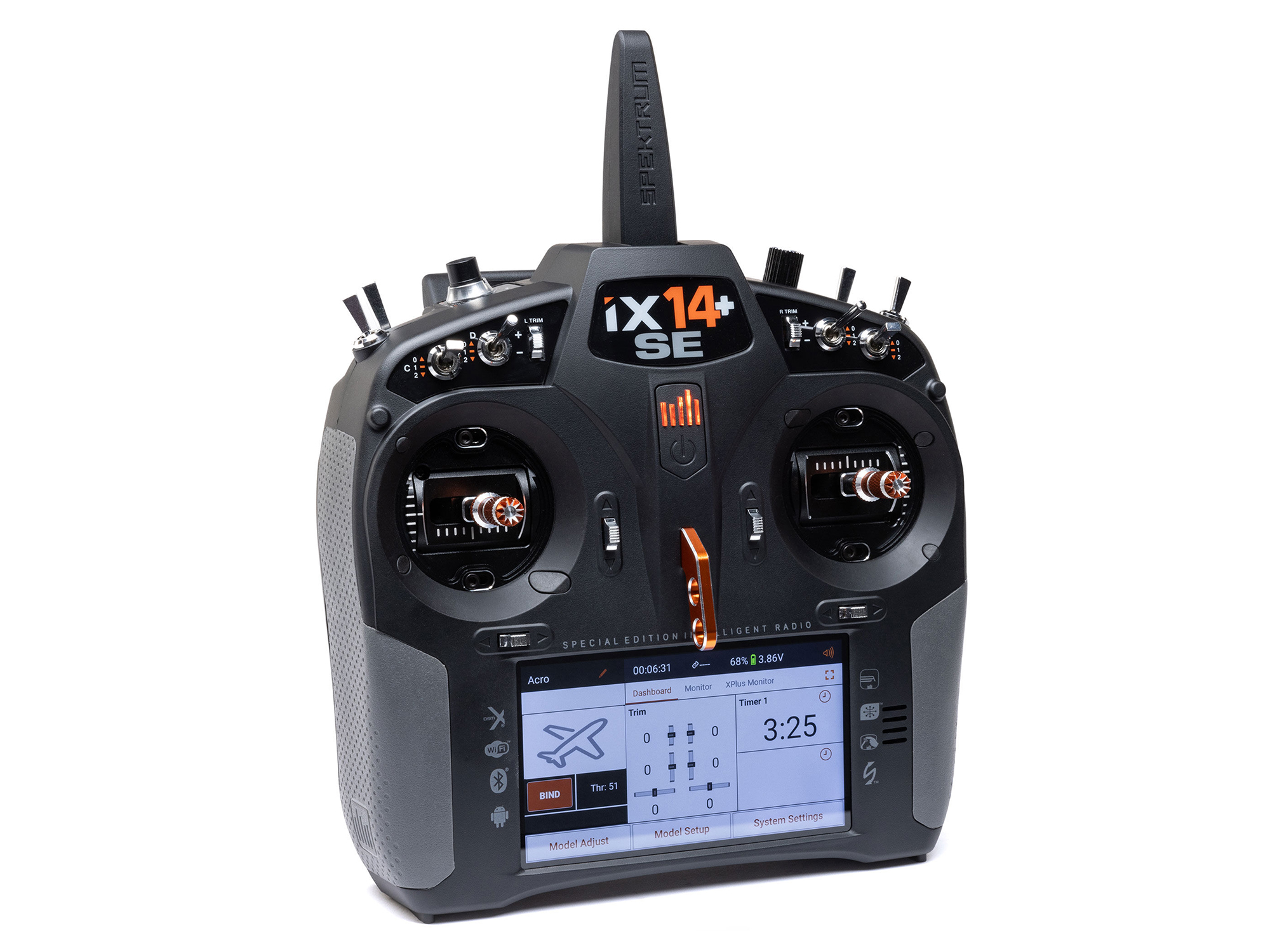 iX14+ SE 20-Channel DSMX Transmitter Only-3