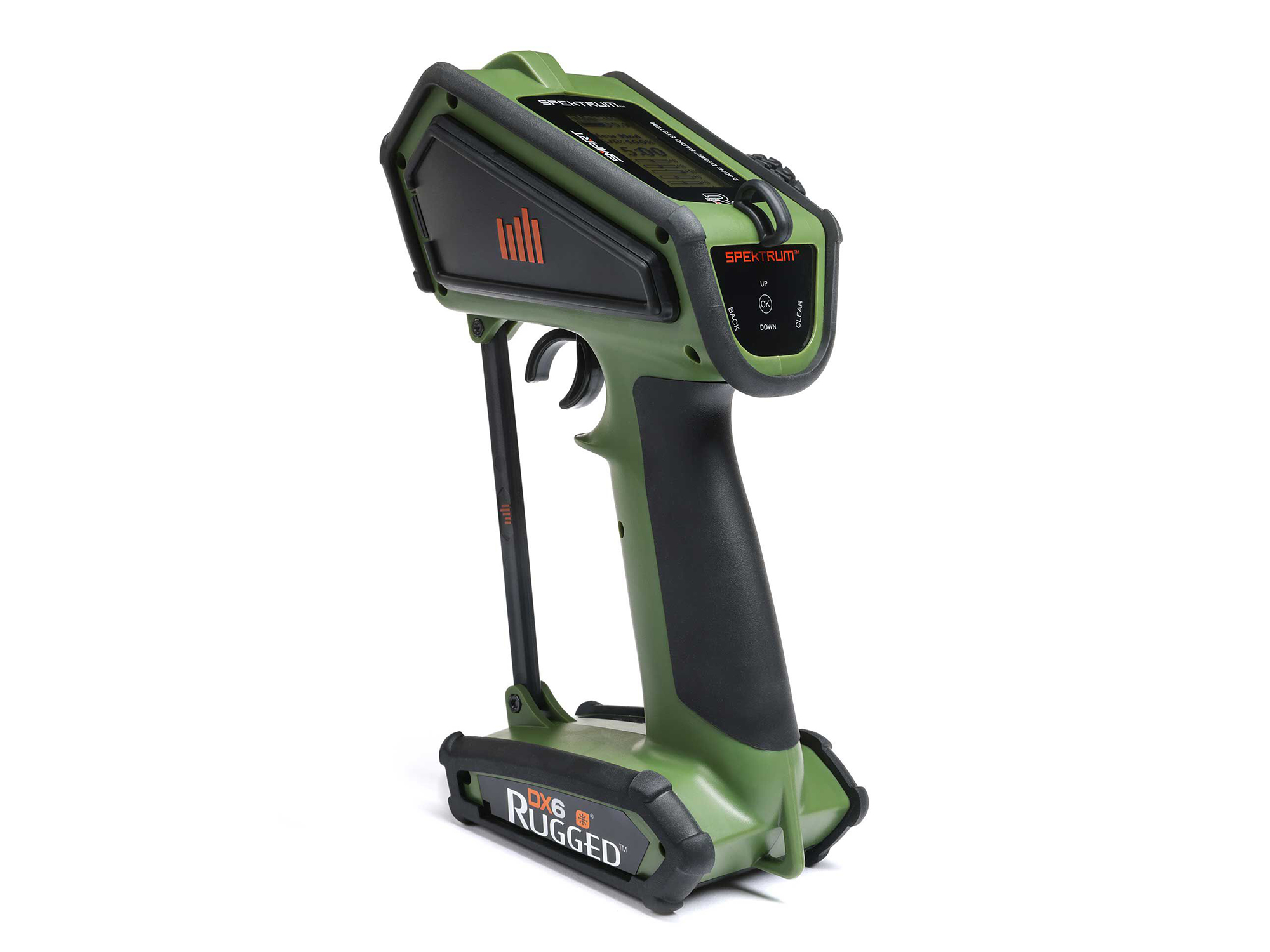 DX6 Rugged 6-Channel DSMR Transmitter Only, Green-4