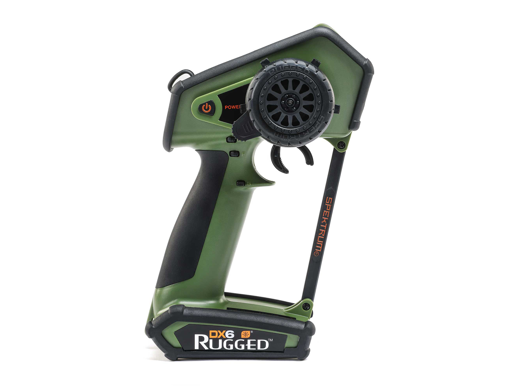 DX6 Rugged 6-Channel DSMR Transmitter Only, Green-6