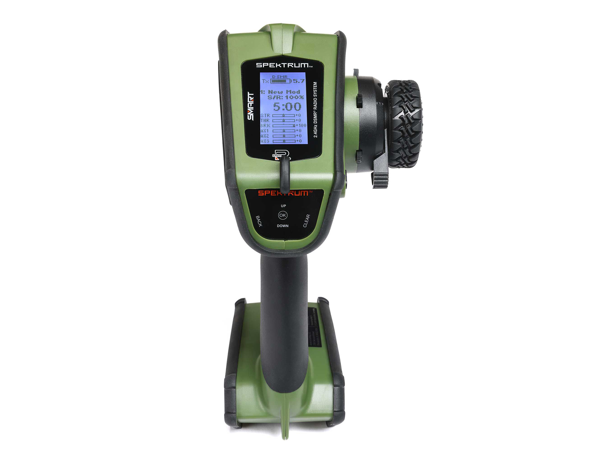 DX6 Rugged 6-Channel DSMR Transmitter Only, Green-9