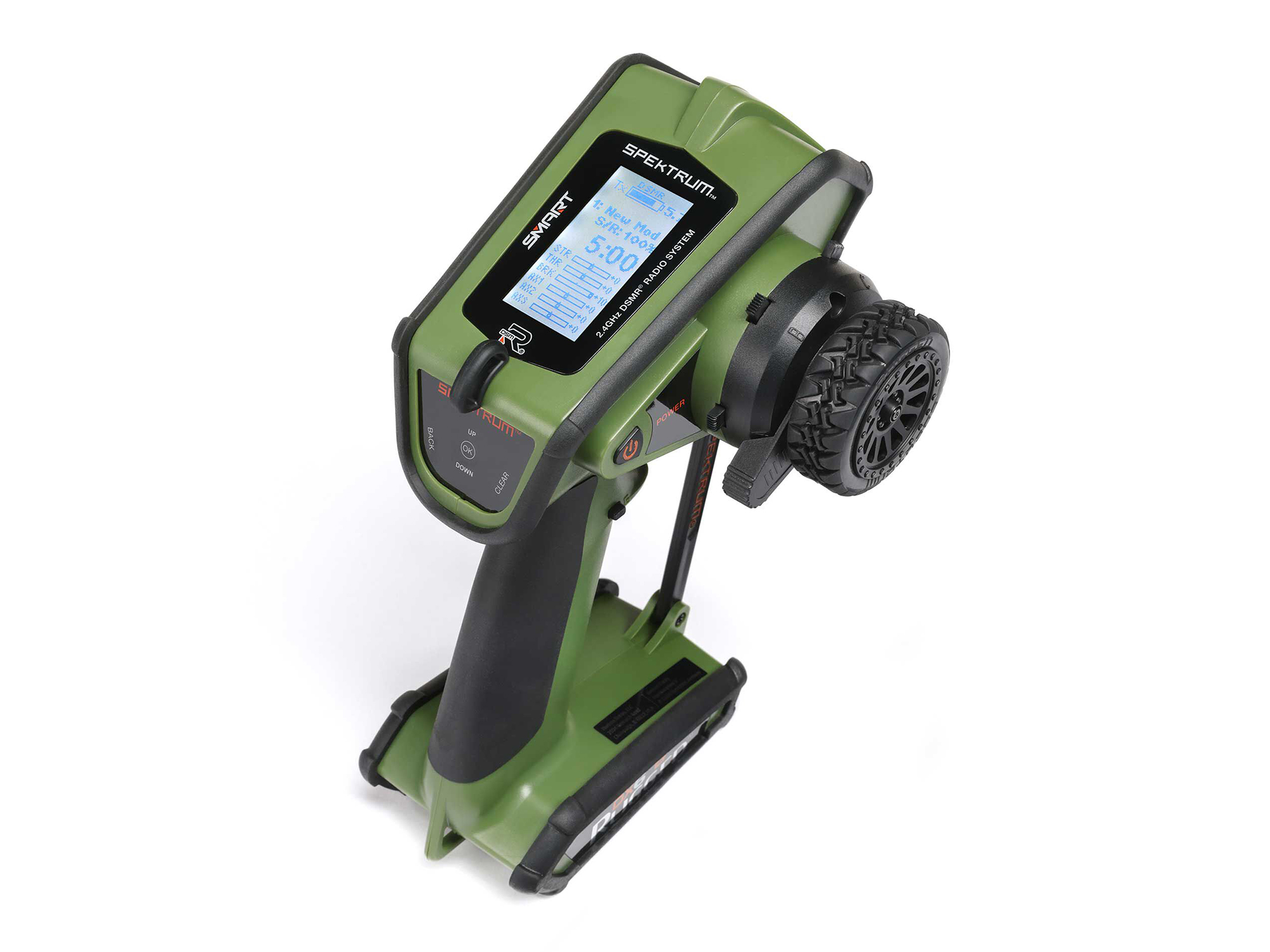 DX6 Rugged 6-Channel DSMR Transmitter Only, Green-10
