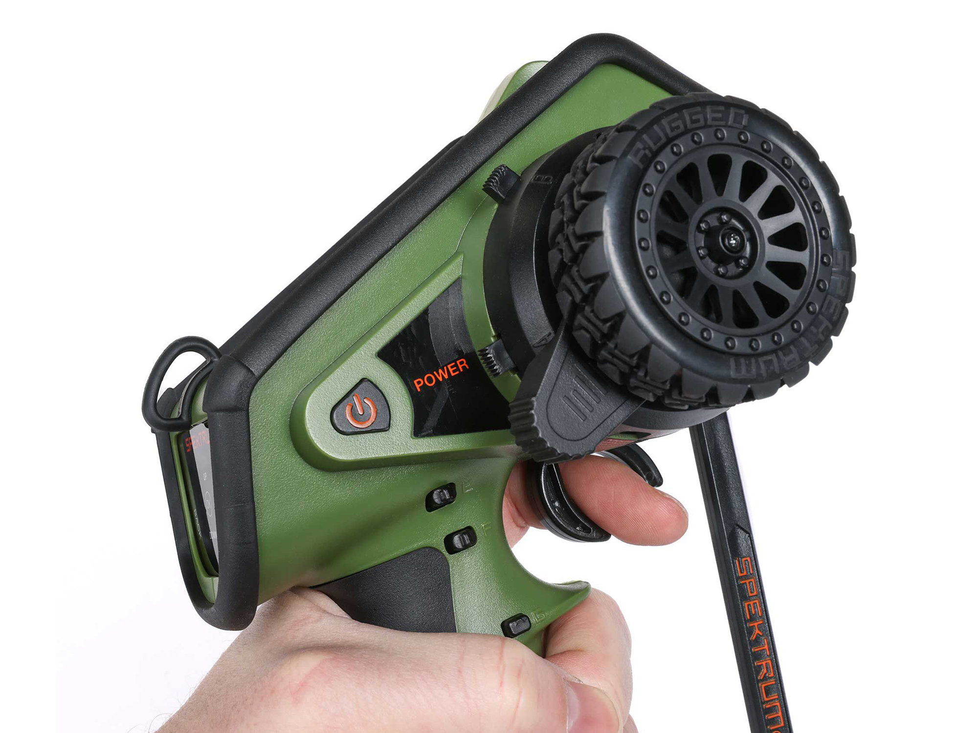 DX6 Rugged 6-Channel DSMR Transmitter Only, Green-13